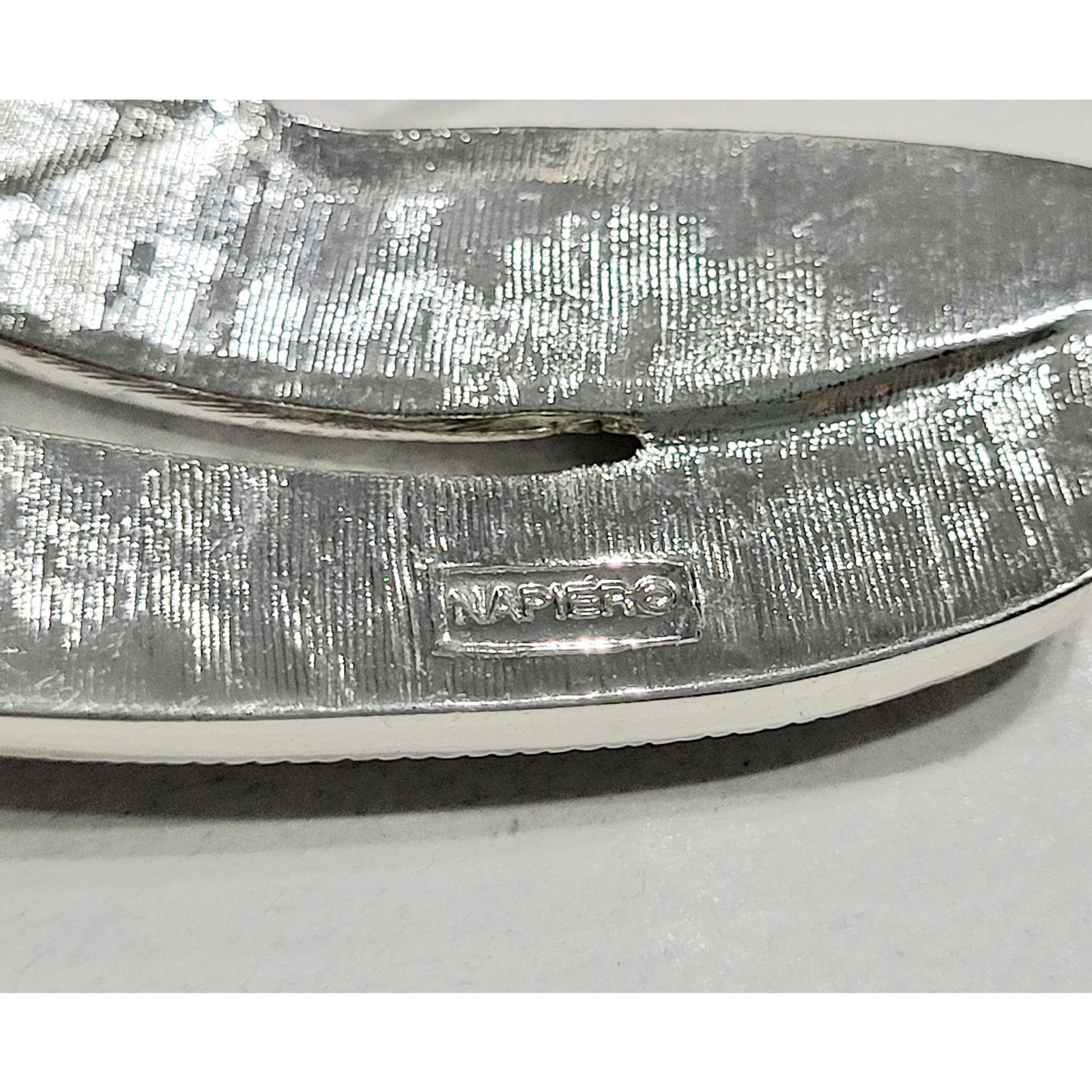 & Other Stories NWOTSigned Napier Ribbon "Z" Rhinestone Brooch Bright Shiny Size ONE SIZE - 4 Thumbnail