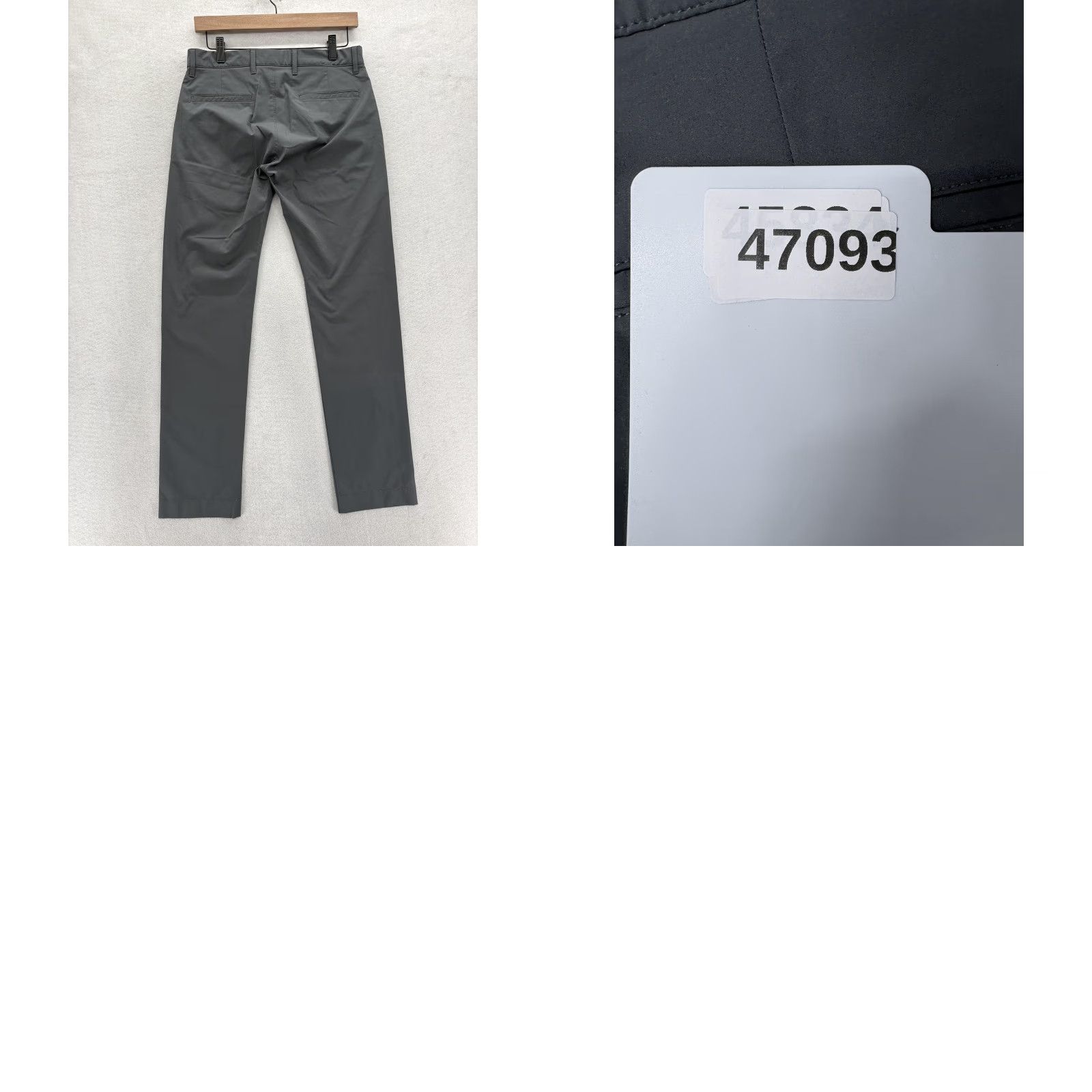 J.Crew J.Crew Flex Tech Pants Mens 28x30 Slim Straight Gray Stretch Lightweight Pants Men's Gray Solid Straight Leg Slim Fit Front Zip Pockets Preppy Size US 28 / EU 44 - 9 Thumbnail
