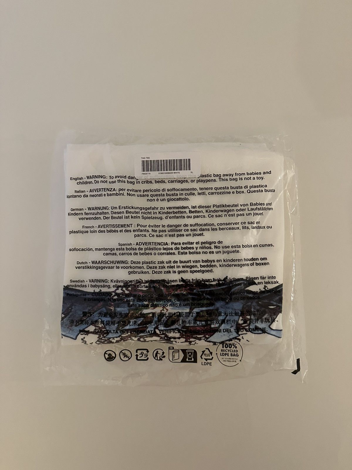 Supreme Supreme Tag Tee Size US XL / EU 56 / 4 - 3 Thumbnail