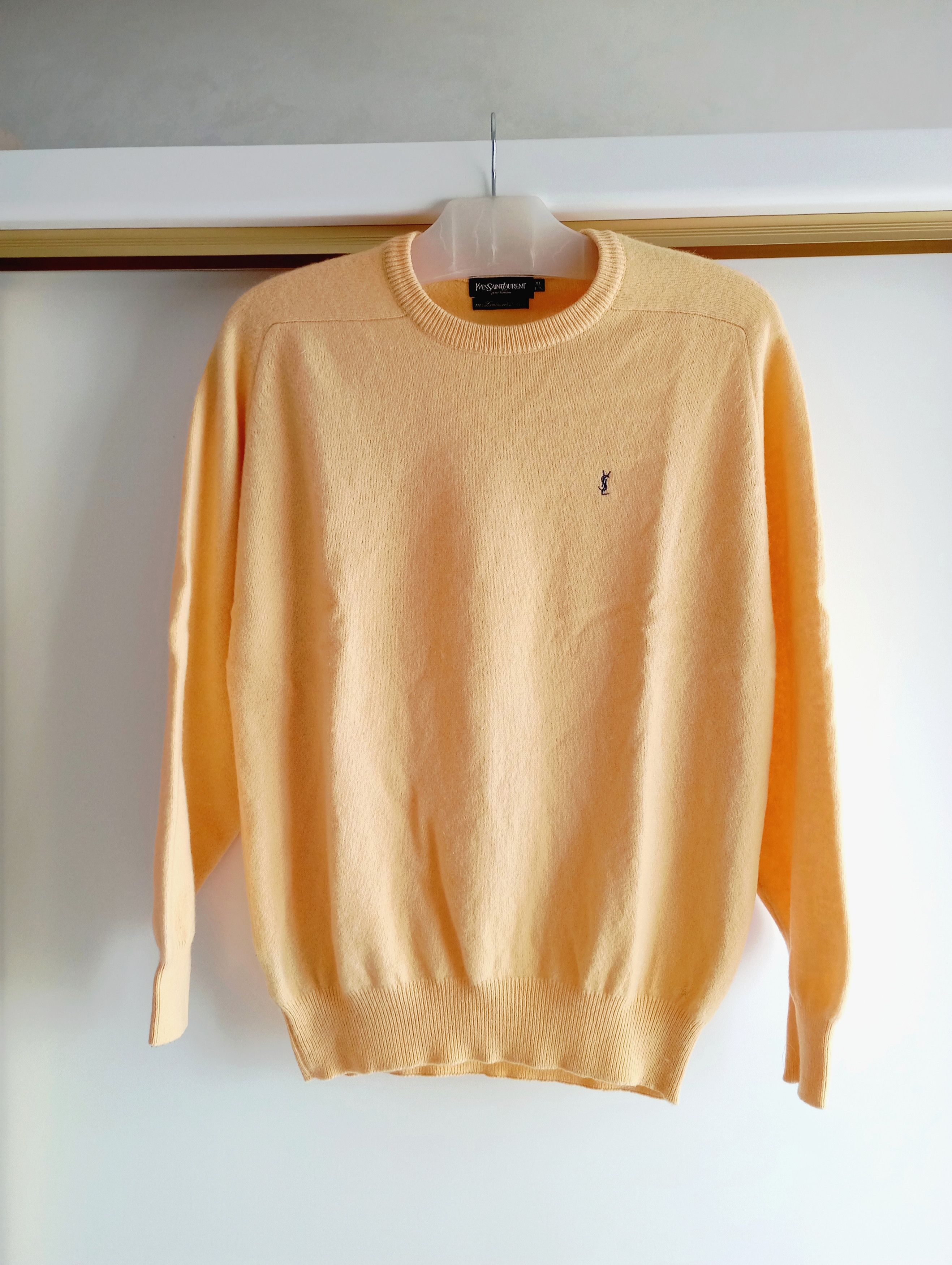 Yves Saint Laurent Vintage 90s YSL Yves Saint Laurent Knit Sweater Crewneck Y2k Size US XL / EU 56 / 4 - 2 Thumbnail
