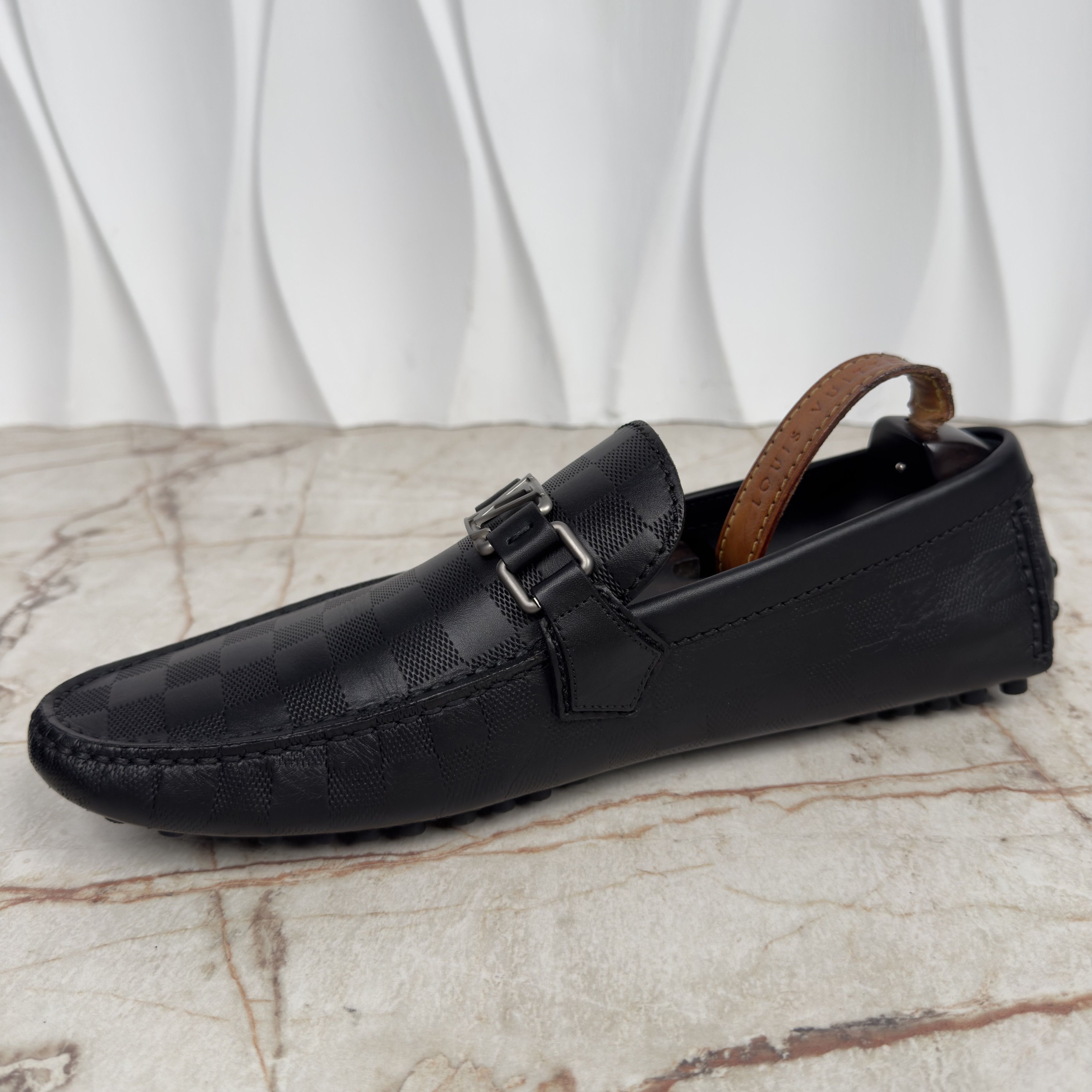 Louis Vuitton Hockenheim Damier Infini Driving Moccasins Size US 10.5 / EU 43-44 - 6 Thumbnail