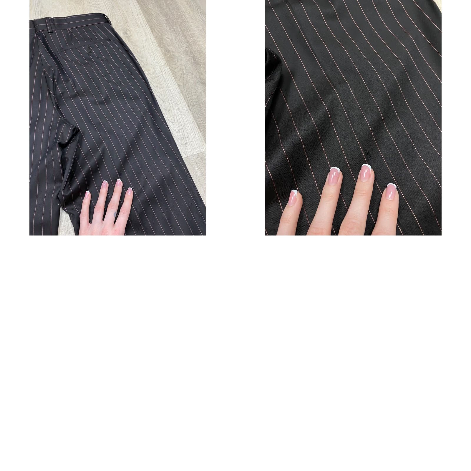 Hugo Boss Hugo Boss Mens Wool Suit 2 Buttons Blazer + Pants M Size 50 (M) Multicolor Wool Pattern Striped Suit Mens Size 40R - 10 Thumbnail