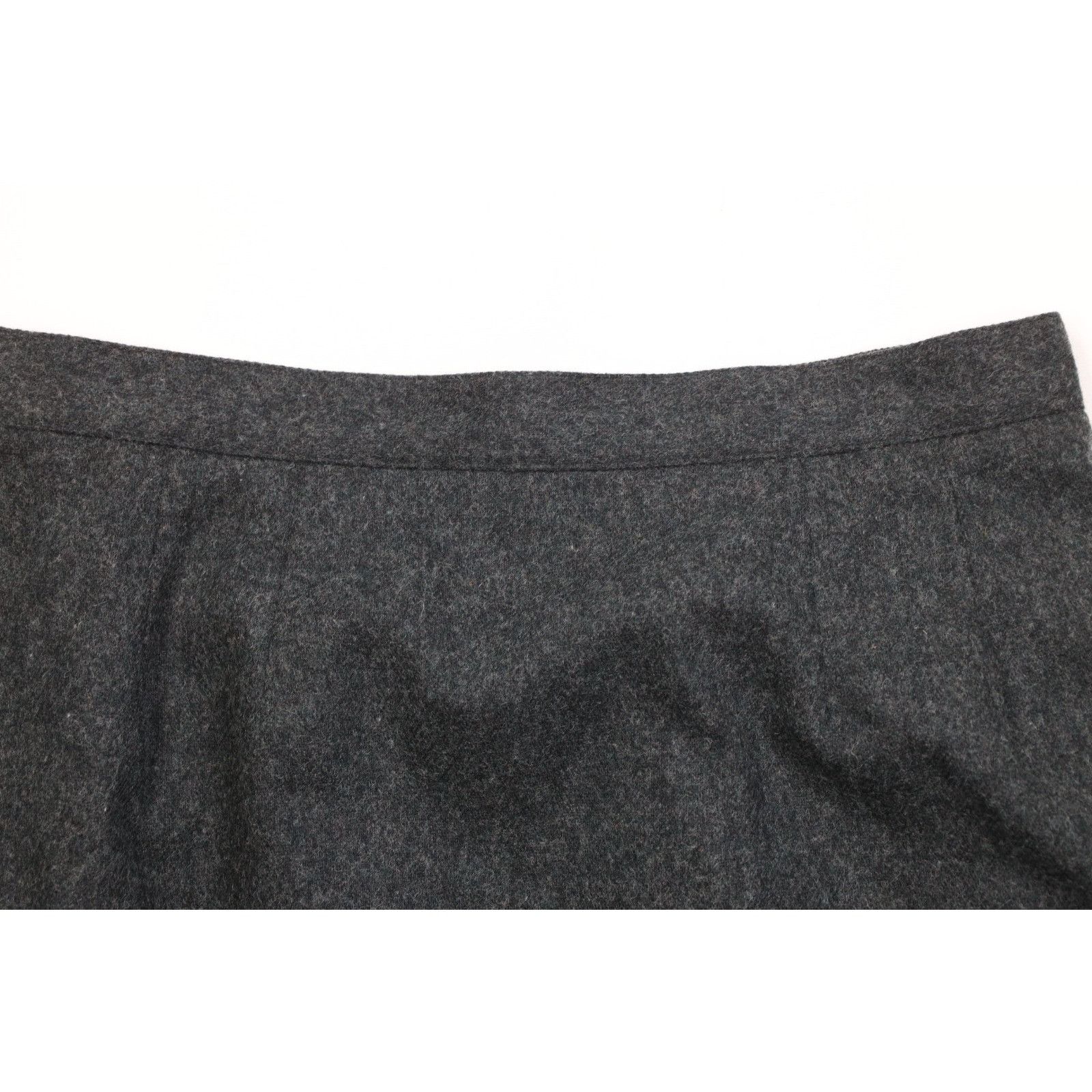 Vintage Vintage 90s Streetwear Blank Wool Business Skirt Size 40" / US 18 - 2 Thumbnail