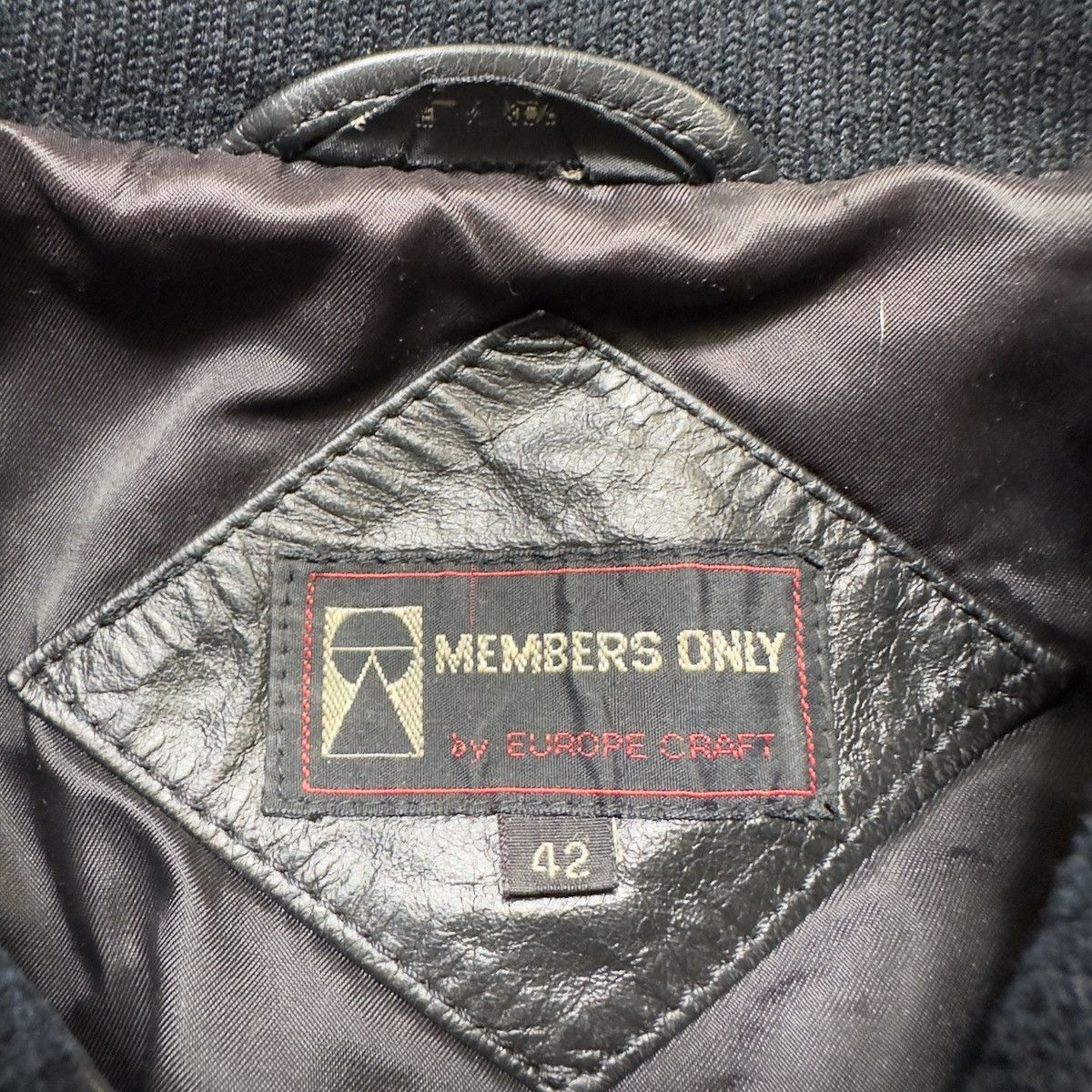 Members Only × Vintage Vintage Members Only leather jacket Size US L / EU 52-54 / 3 - 5 Thumbnail