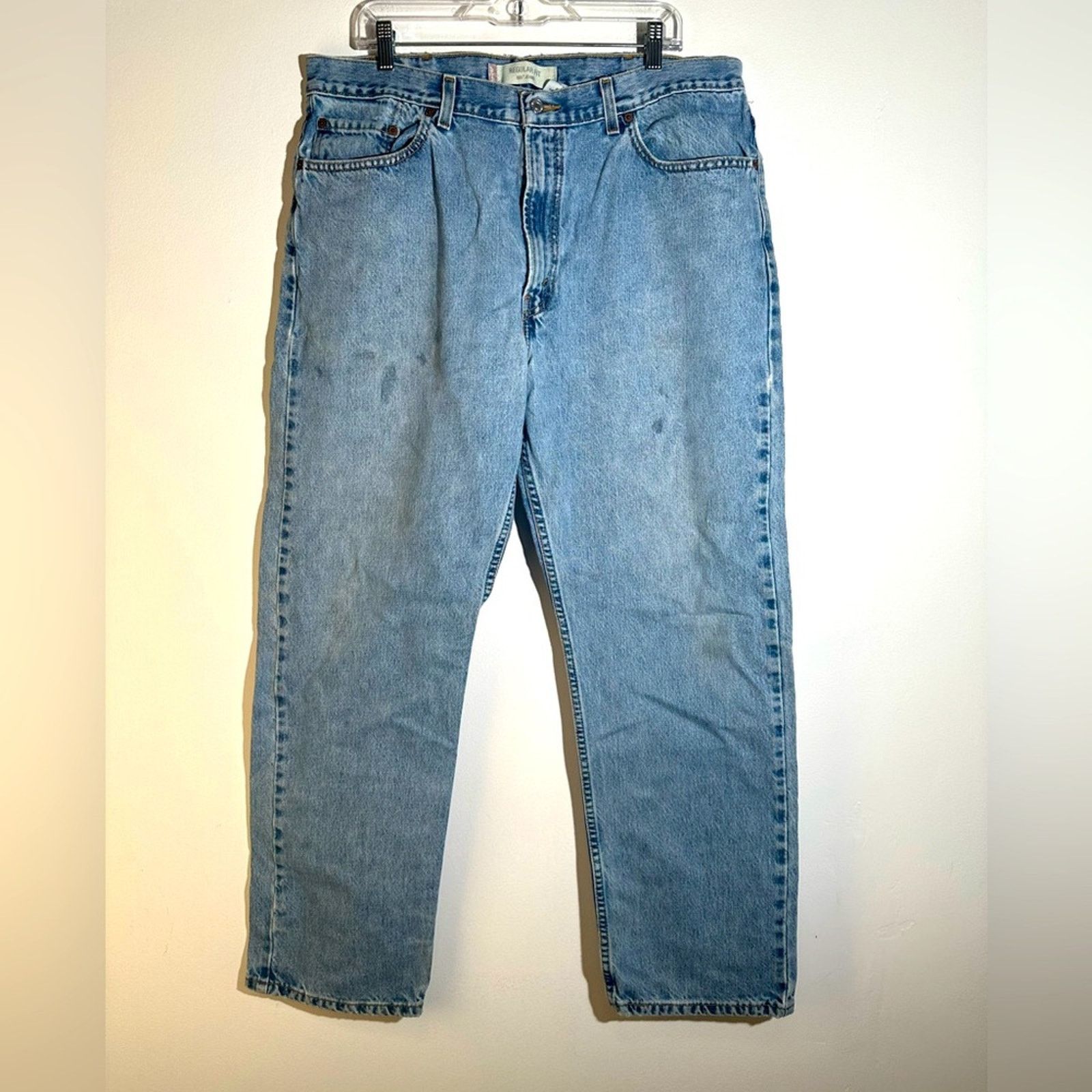 Levi's Levi’s 505 Regular Fit Straight Leg Jeans Size US 40 / EU 56 - 1 Thumbnail