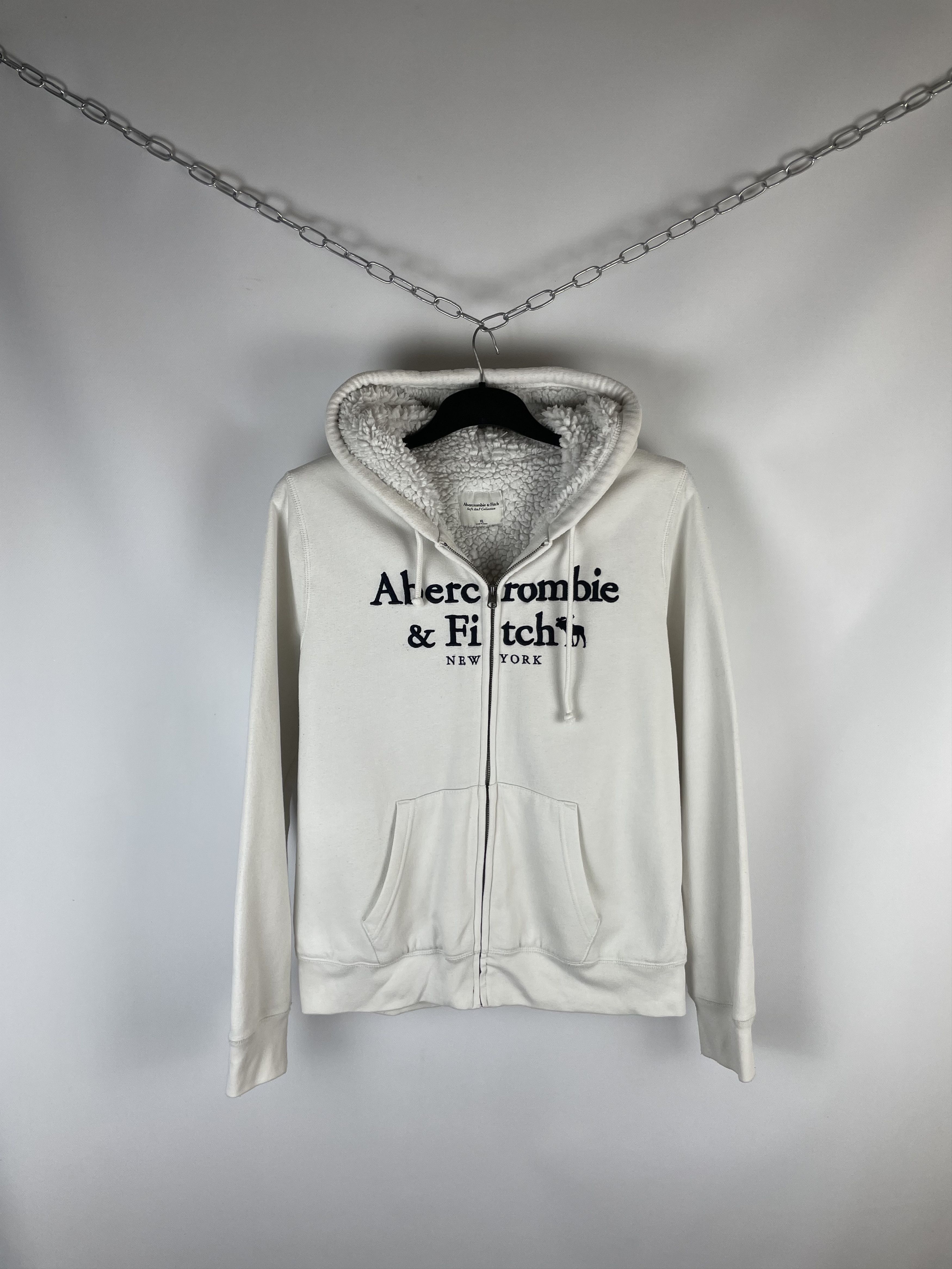 Abercrombie & Fitch Abercrombie&Fitch Sherpa Fur zip-hoodies Size XL / US 12-14 / IT 48-50 - 1 Thumbnail