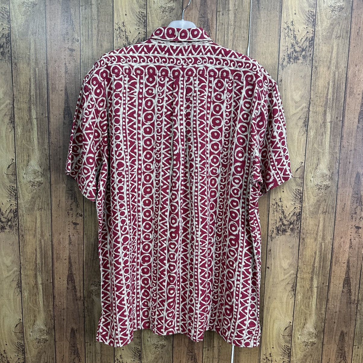 L.L. Bean Vintage 90s LL Bean Baggy Art Button Shirt A795 Size US L / EU 52-54 / 3 - 4 Thumbnail