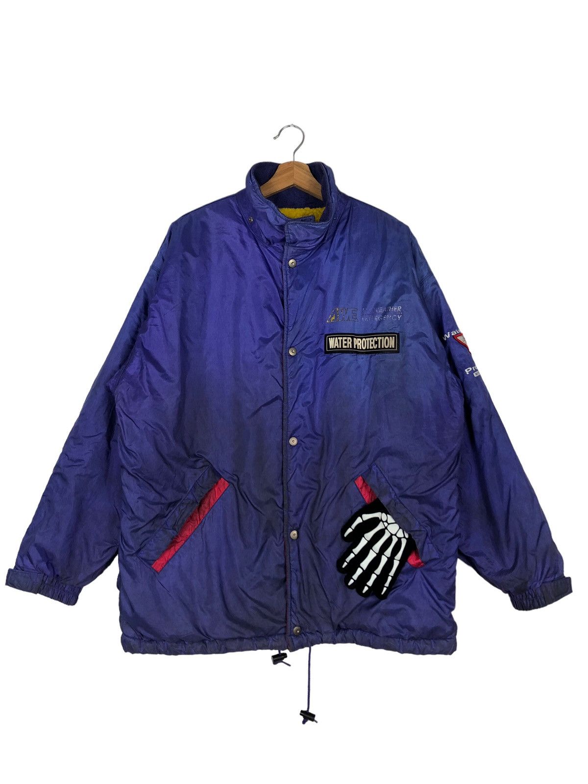 Vintage 🔥90’s VINTAGE YAMAHA COACH JACKET WATER PROTECTIONS Size US M / EU 48-50 / 2 - 1 Thumbnail