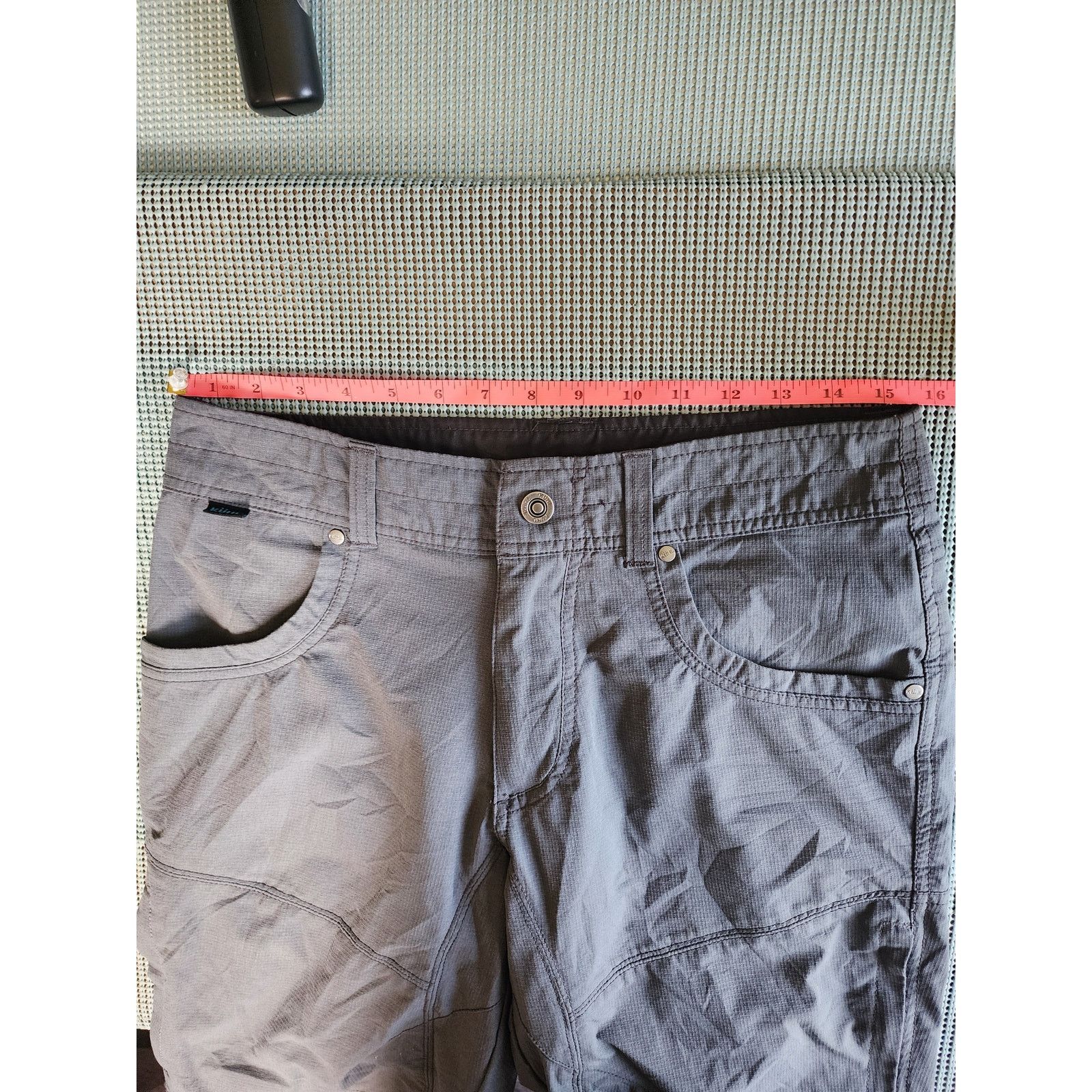 Kuhl KUHL Men's Size 32 Gray Tech Cargo Shorts RN108845 Size US 32 / EU 48 - 10 Thumbnail