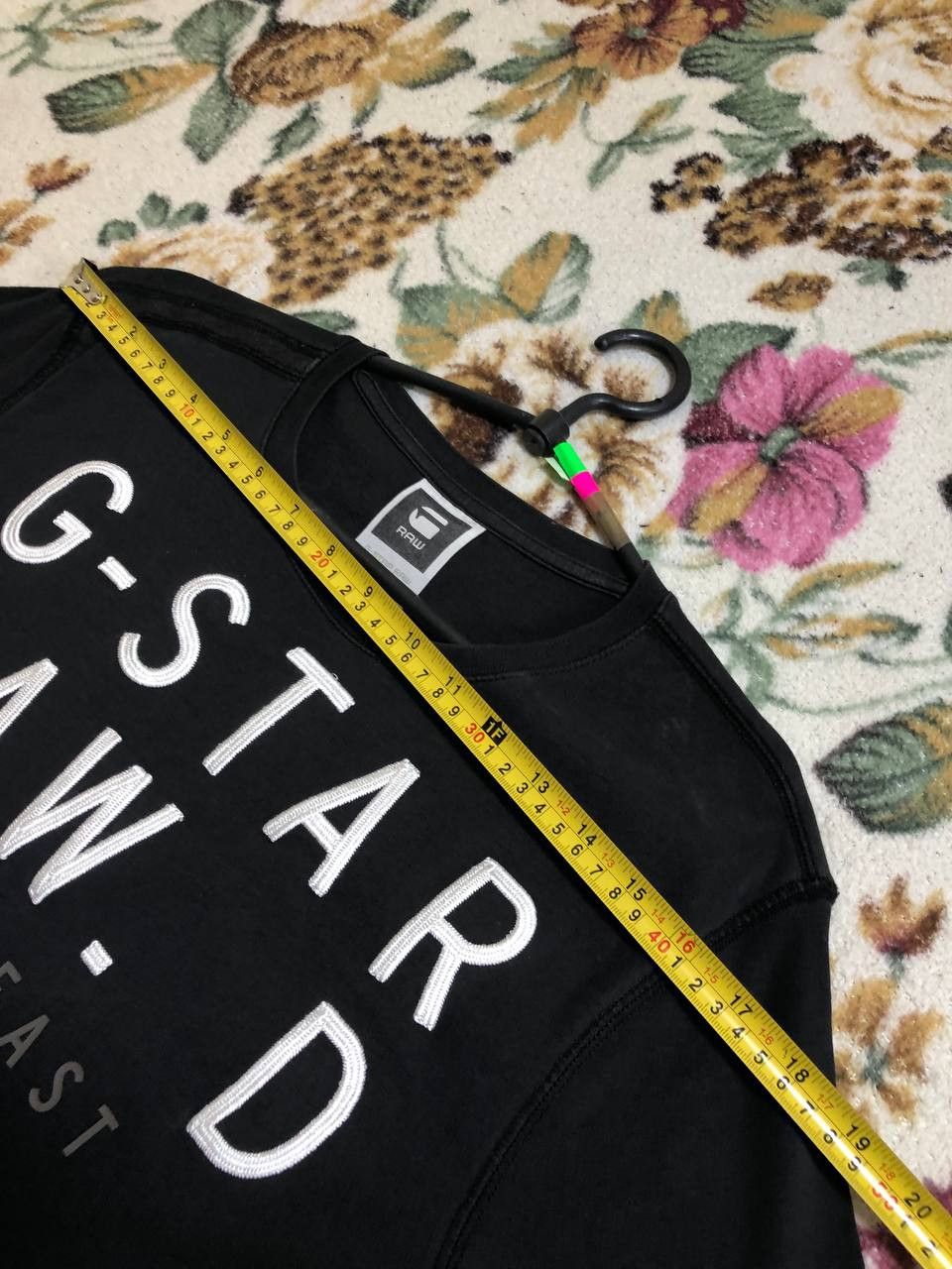 G-Star G Star Raw Vintage Mens Big logo Crew Neck T-Shirt Size US XL / EU 56 / 4 - 11 Thumbnail