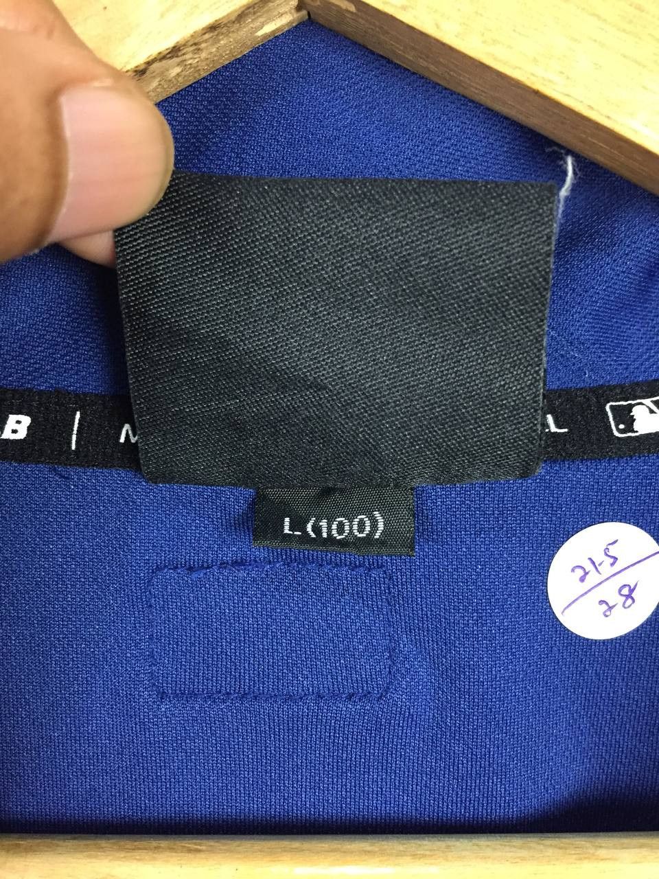 MLB × Sports Specialties × Vintage Vtg MLB Los Angelas Dodgers Quarter Zip Baseball Tee Size US L / EU 52-54 / 3 - 12 Thumbnail