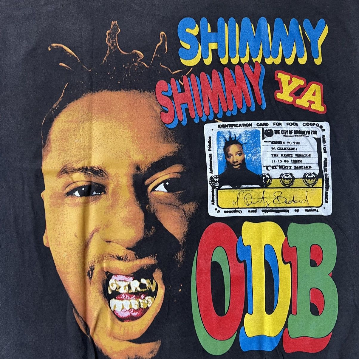 Rap Tees ODB Shimmy Shimmy Ya Ol’ Dirty Bastard Wu-Tang Clan Size US XL / EU 56 / 4 - 4 Thumbnail