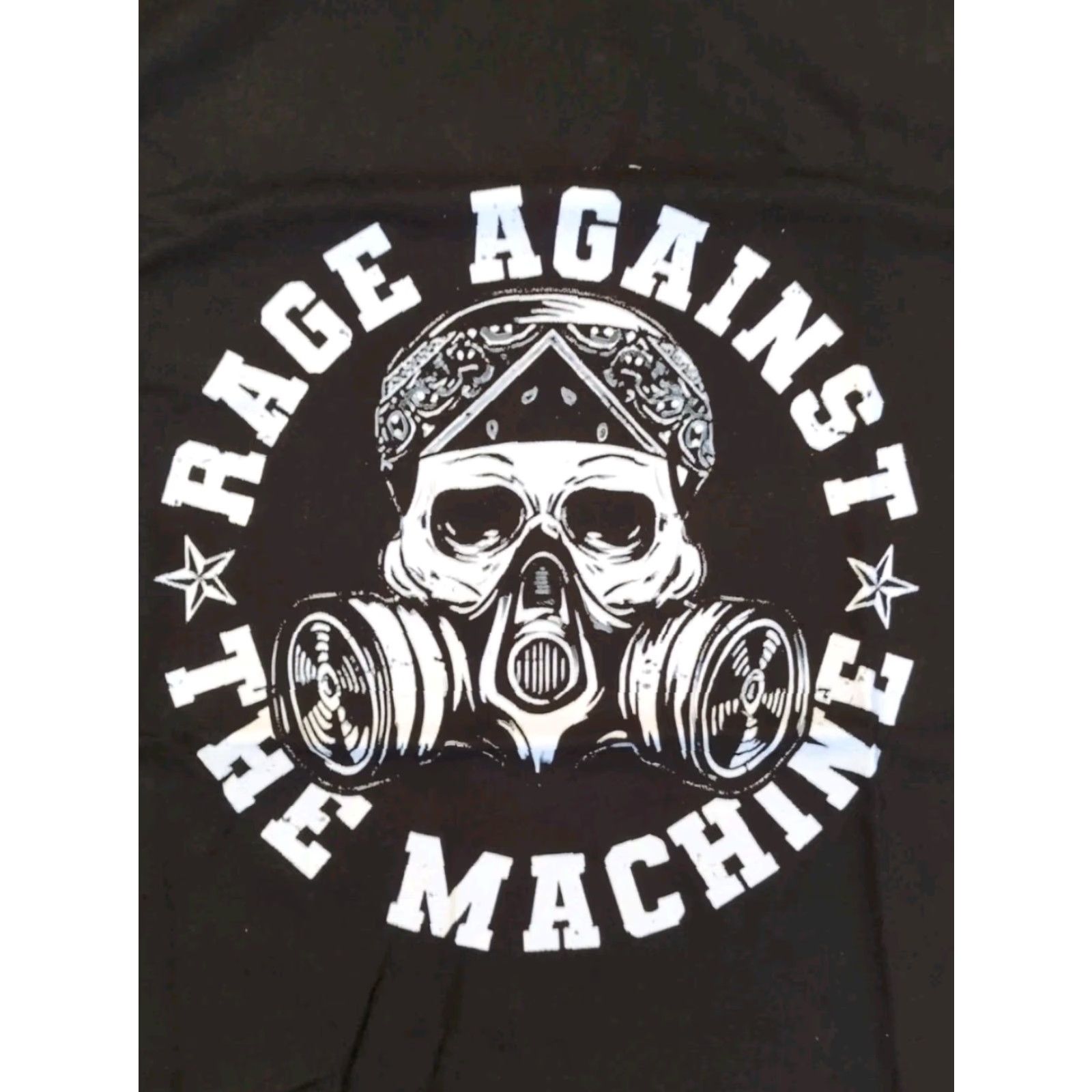 Orage Rage Against the Machine Black Unisex T-Shirt L Large New Sealed Cotton Graphic Print Crew Neck Short Sleeve Logo Size US L / EU 52-54 / 3 - 2 Thumbnail