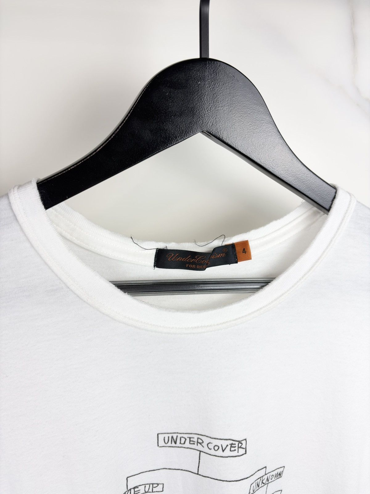 Undercover Undercover Vintage Madsaki Three Days Distressed Tshirt Size US XL / EU 56 / 4 - 5 Thumbnail