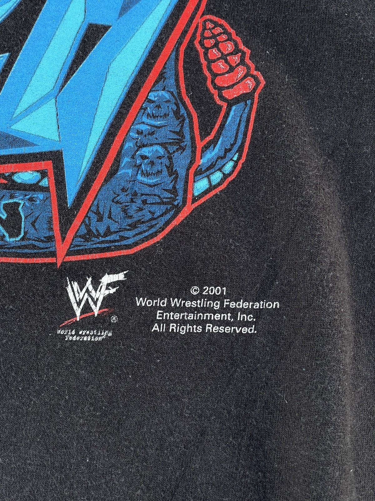 Vintage Vintage Stone Cold Steve Austin Tee Size US L / EU 52-54 / 3 - 3 Thumbnail