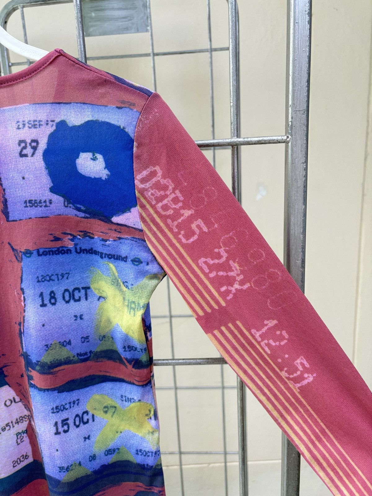 Cop Copine Cop Copine "Metro / London Underground" print mesh top Size M / US 6-8 / IT 42-44 - 11 Thumbnail
