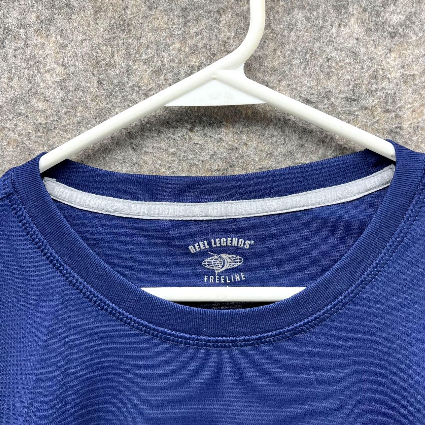 Vintage Reel Legends Sweatshirt Men Medium Adult Blue Logo Pullover Crew Neck Size US M / EU 48-50 / 2 - 5 Thumbnail