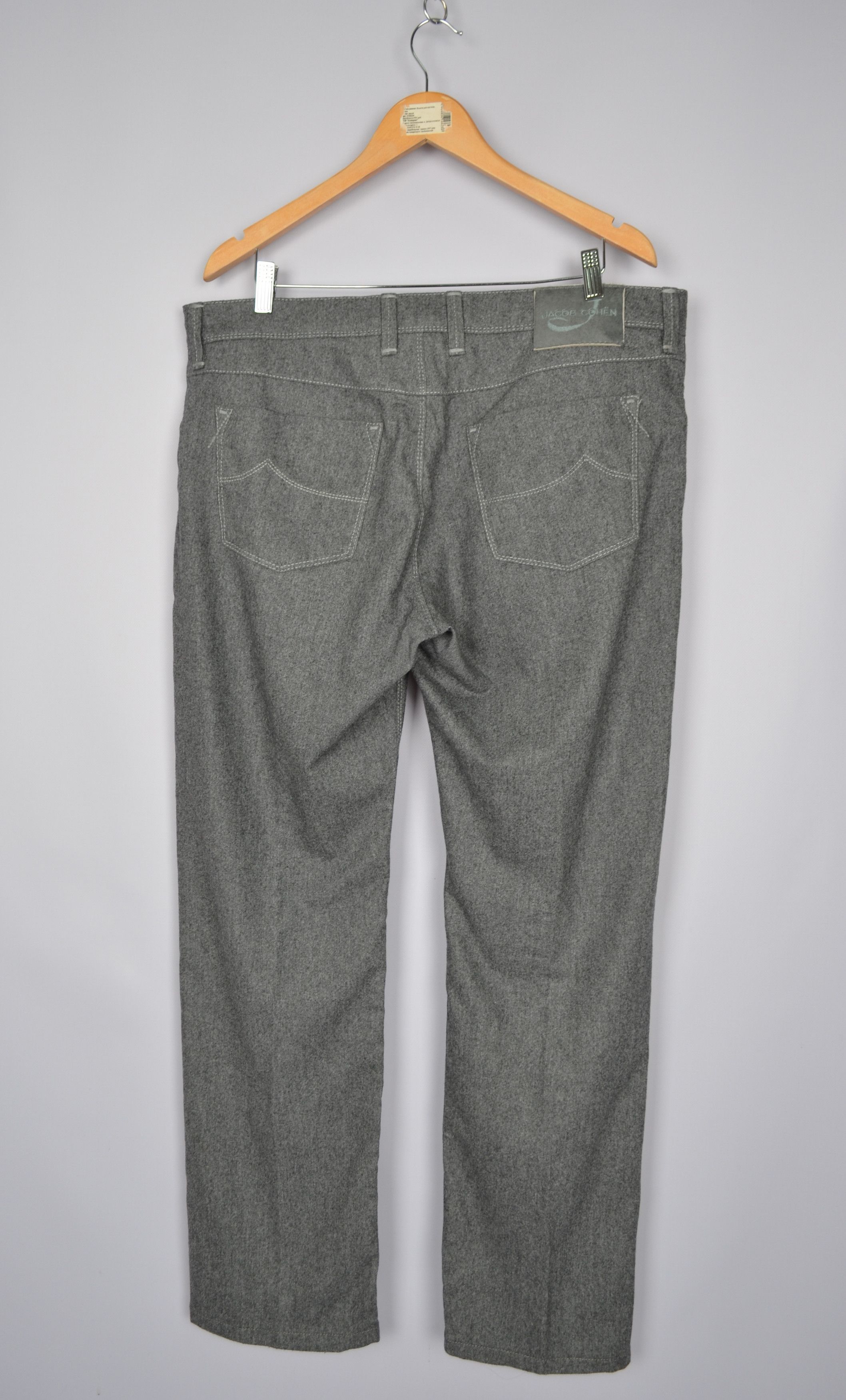 Designer × Jacob Cohen Jacob Cohen Vitale Barberis Canonico 688 Wool Pants W37 L32 Size US 37 - 5 Thumbnail