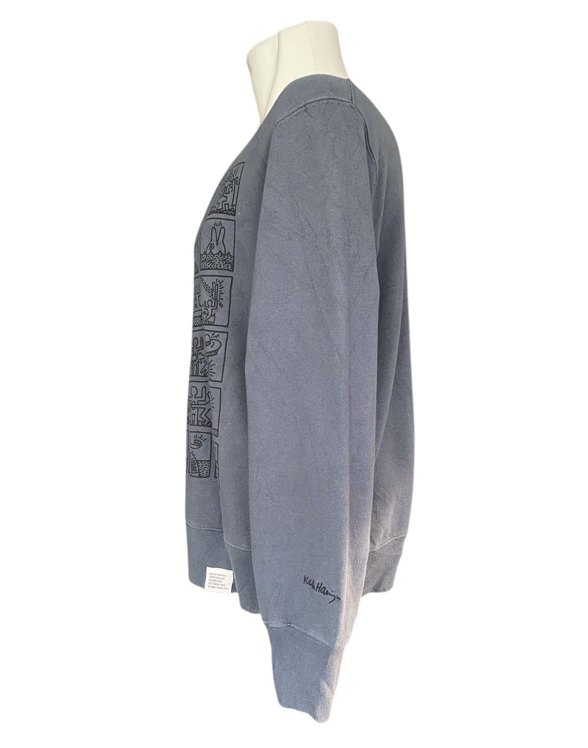 Keith Haring × Uniqlo Rare KEITH HARING x UNIQLO Crewneck Sweatshirt Size US M / EU 48-50 / 2 - 3 Thumbnail
