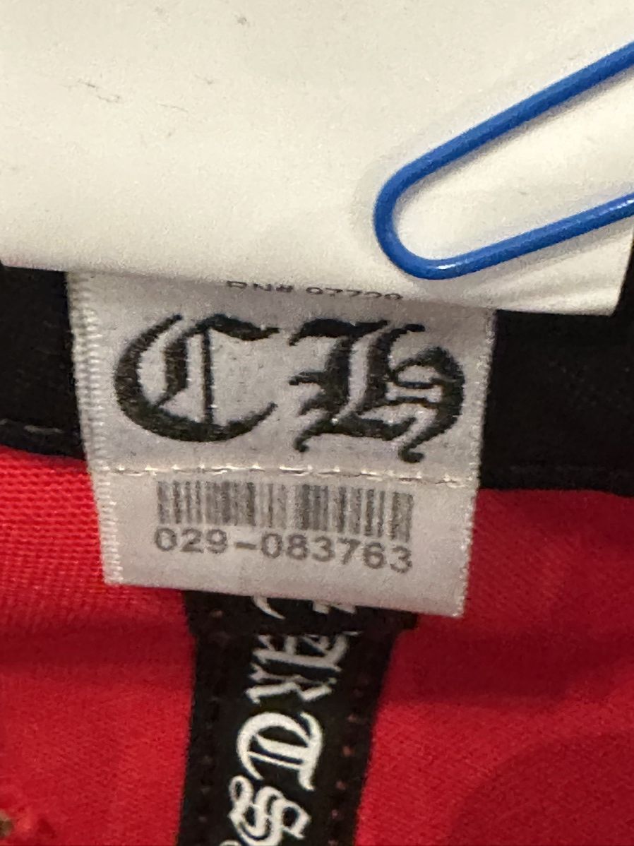 Chrome Hearts Chrome Hearts Red Baseball Hat Size ONE SIZE - 9 Thumbnail