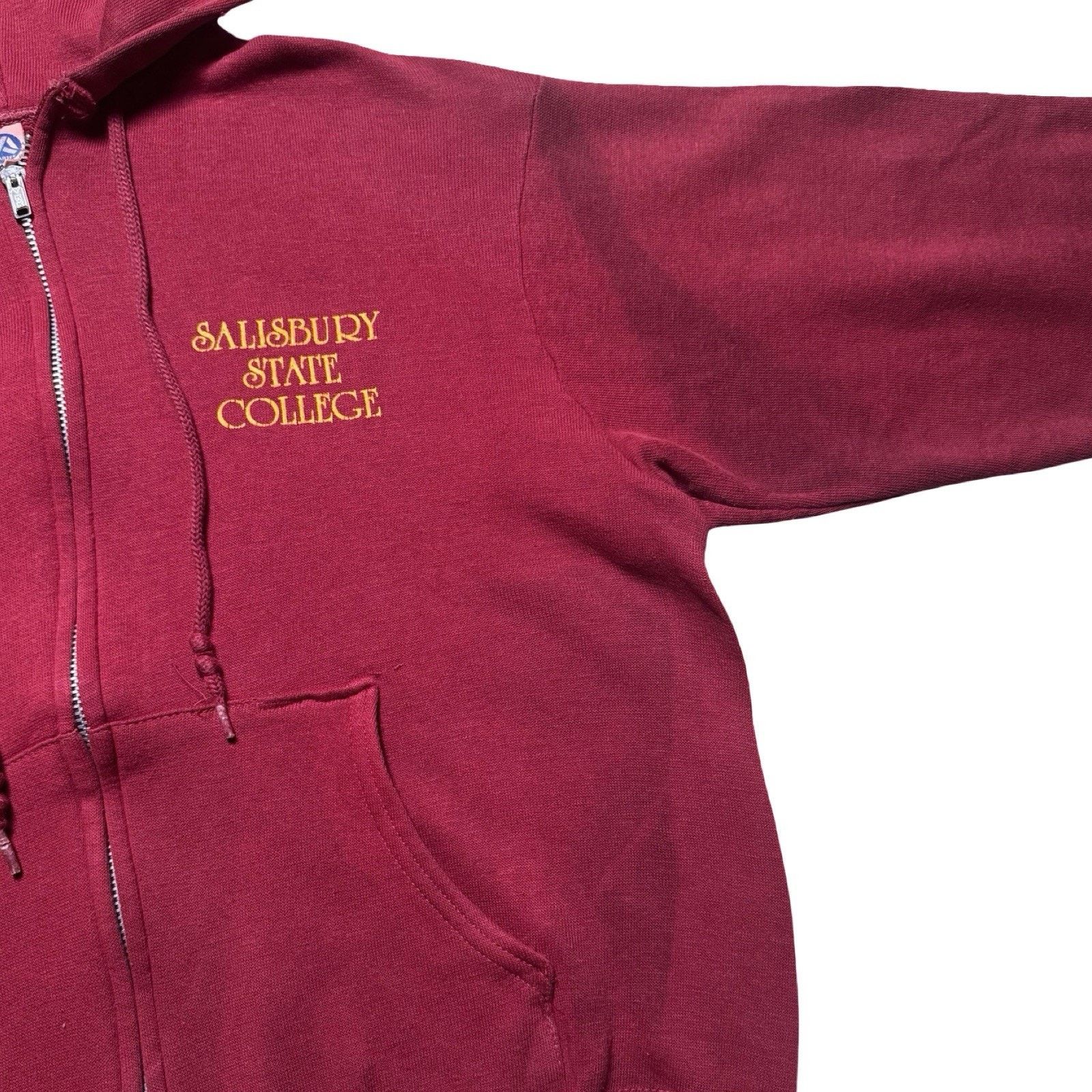 Vintage Vintage 80s Artex Salisbury University Full Zip Jacket True Size US S / EU 44-46 / 1 - 3 Thumbnail