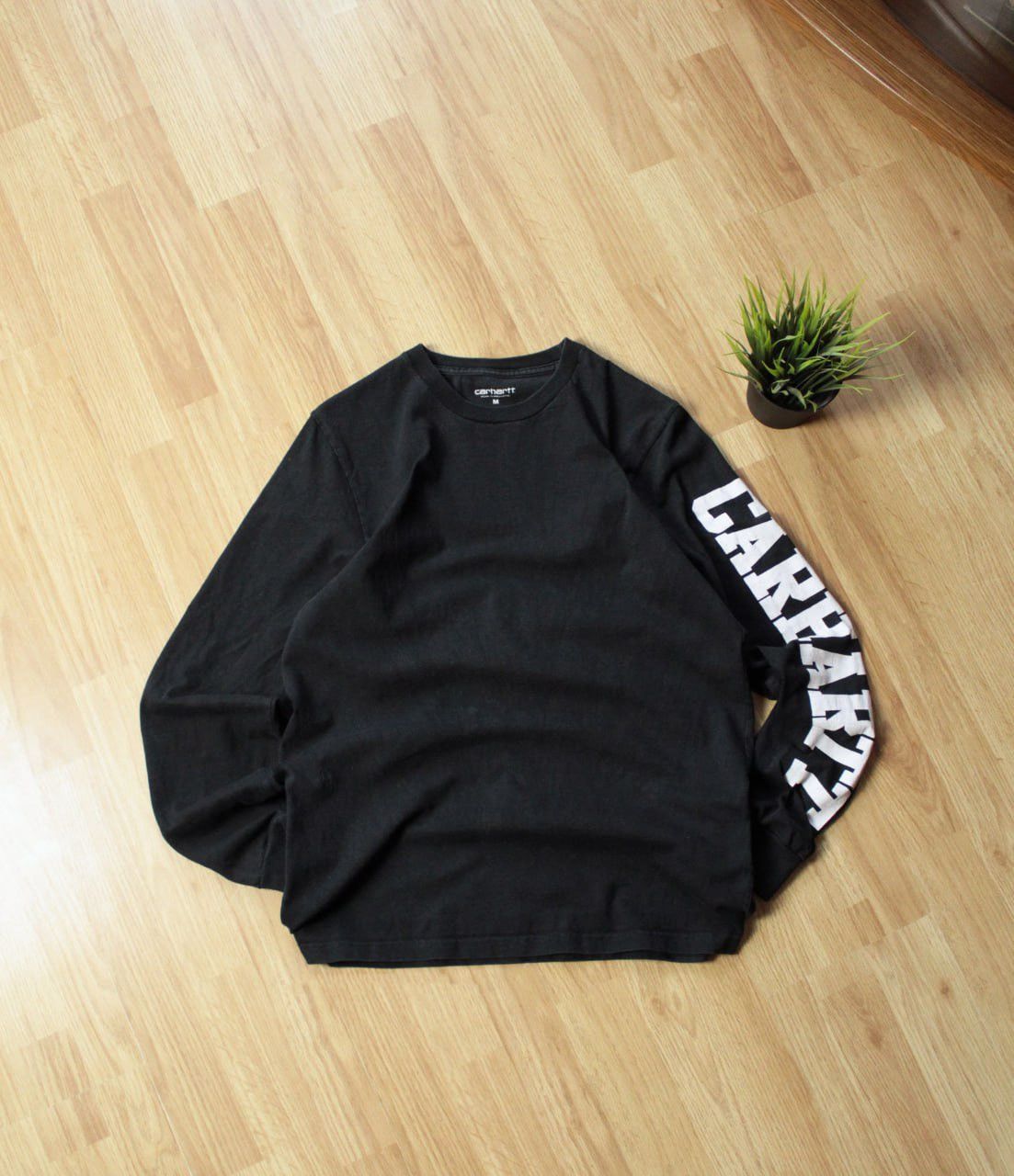 Carhartt 🔥 Carhartt Big Logo Vintage Longsleeve Y2K Crazy Shirt Size US M / EU 48-50 / 2 - 1 Thumbnail