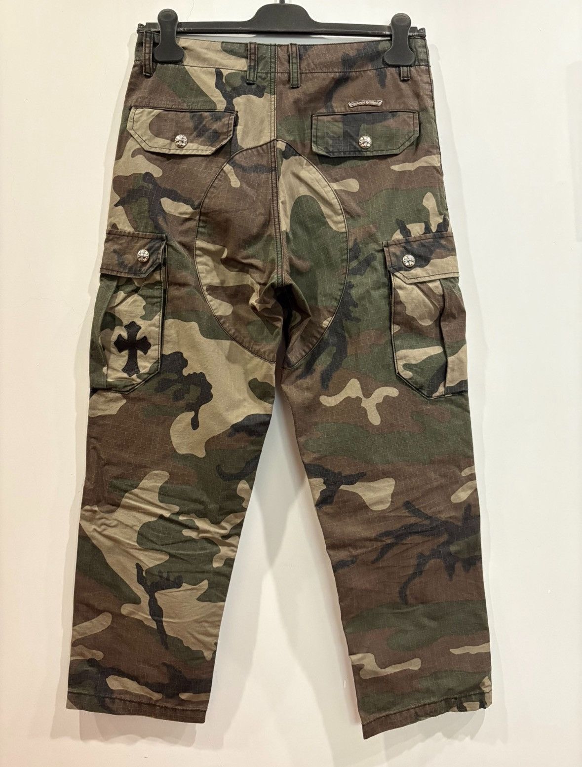 Chrome Hearts Chrome Hearts camo cargo pants Size US 32 / EU 48 - 2 Thumbnail