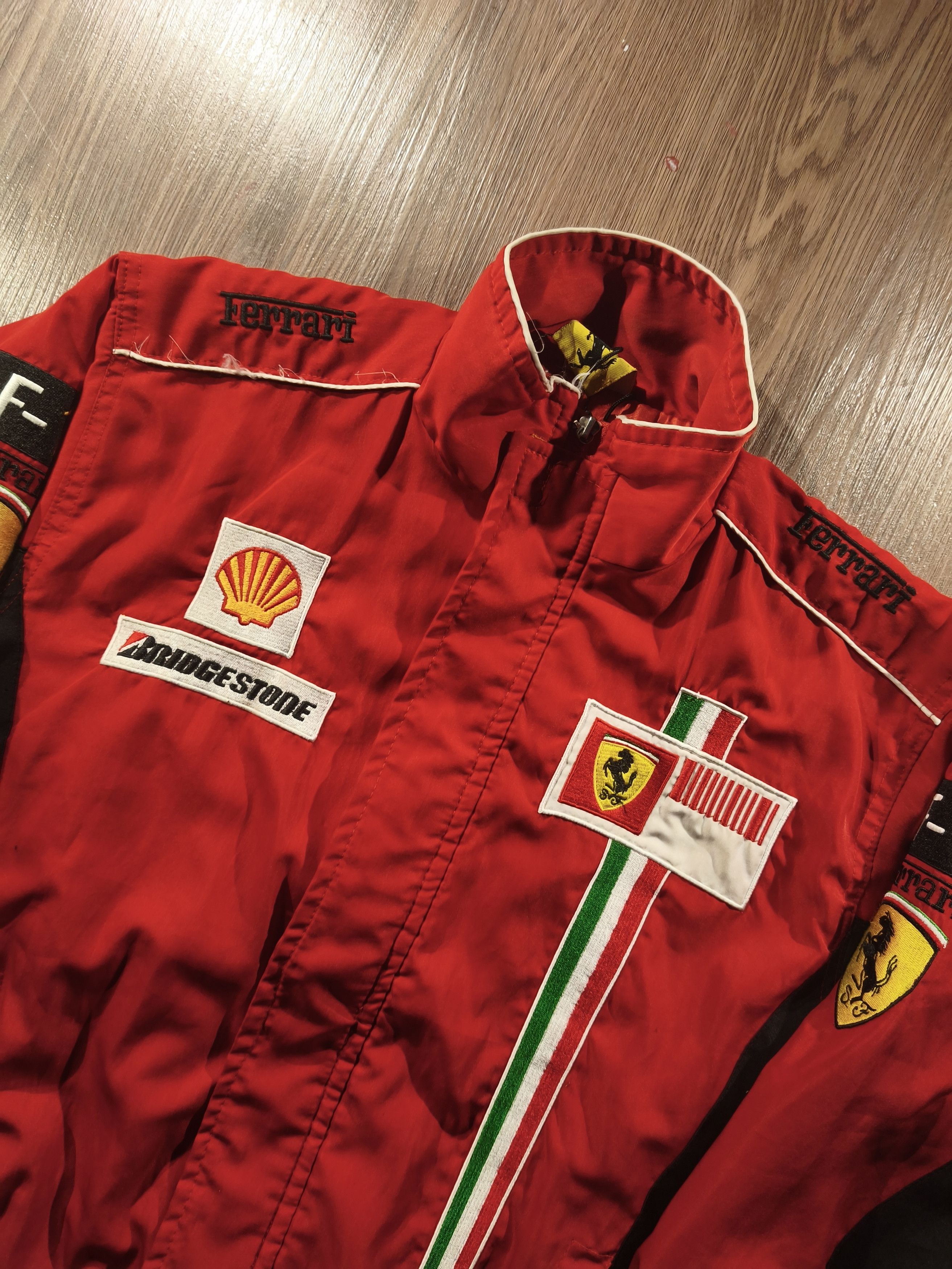 Ferrari Ferrari Barcode Italian Flag Racing Jacket Size US M / EU 48-50 / 2 - 2 Thumbnail