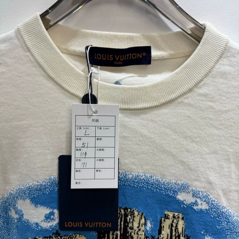 Louis Vuitton Louis Vuitton 25 new western landscape intarsia knitted sh Size US L / EU 52-54 / 3 - 3 Thumbnail