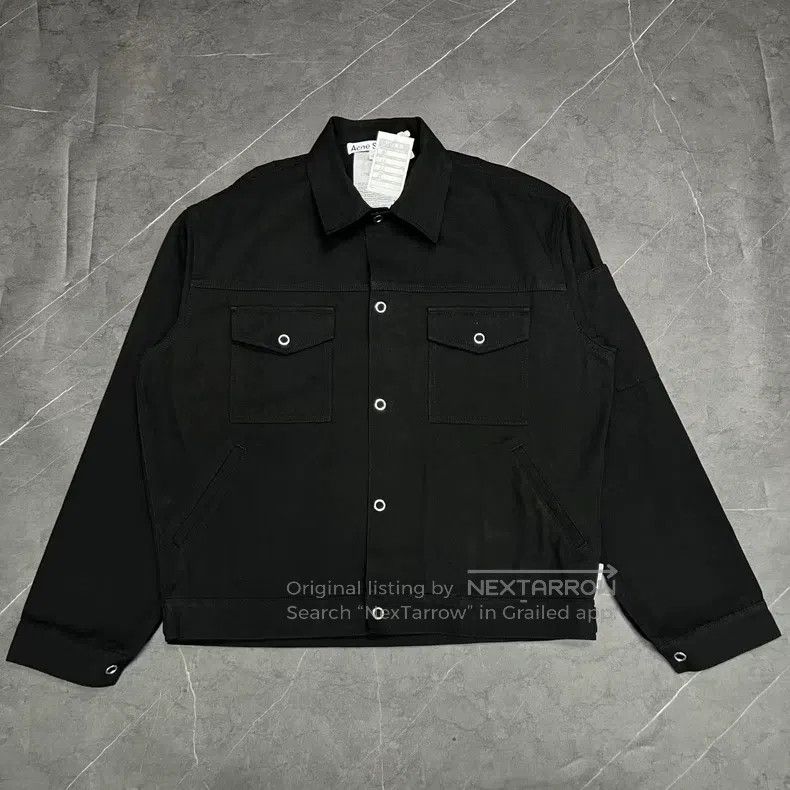 Acne Studios Acne Studios SS24 Single Breasted Denim Jacket Size US S / EU 44-46 / 1 - 1 Thumbnail