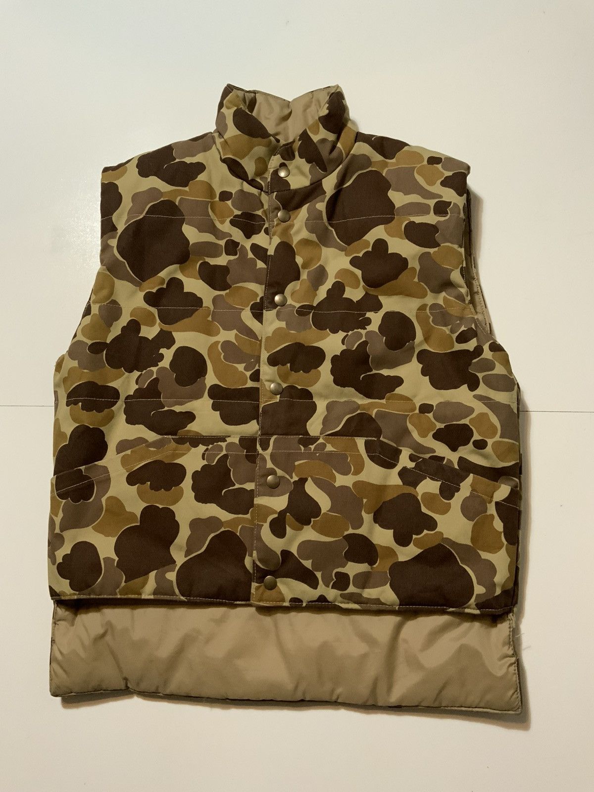 Vintage VTG 80s Out’N Praire Hunting Frogskin Reversible Vest Jacket Size US M / EU 48-50 / 2 - 1 Thumbnail