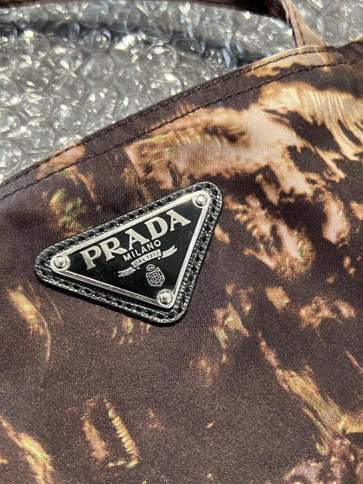 Prada Prada 2004AW Scenic Print Tote Bag Size ONE SIZE - 4 Thumbnail