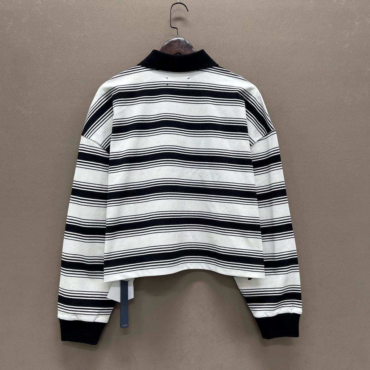 Amiri Amiri Striped Polo SS New w/ Tags Size 10 Size L / US 10 / IT 46 - 2 Thumbnail