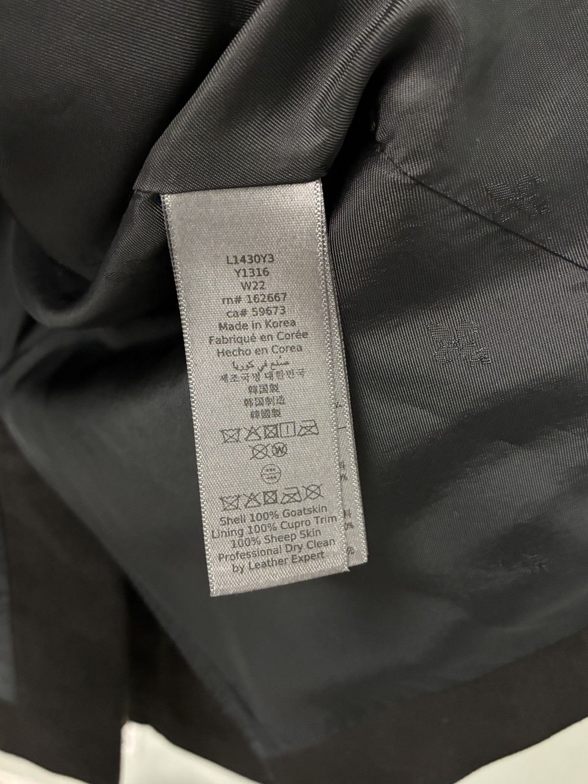 John Varvatos $1998 Distressed goatskin Jacket EU 48 USA 38 Size US M / EU 48-50 / 2 - 10 Thumbnail