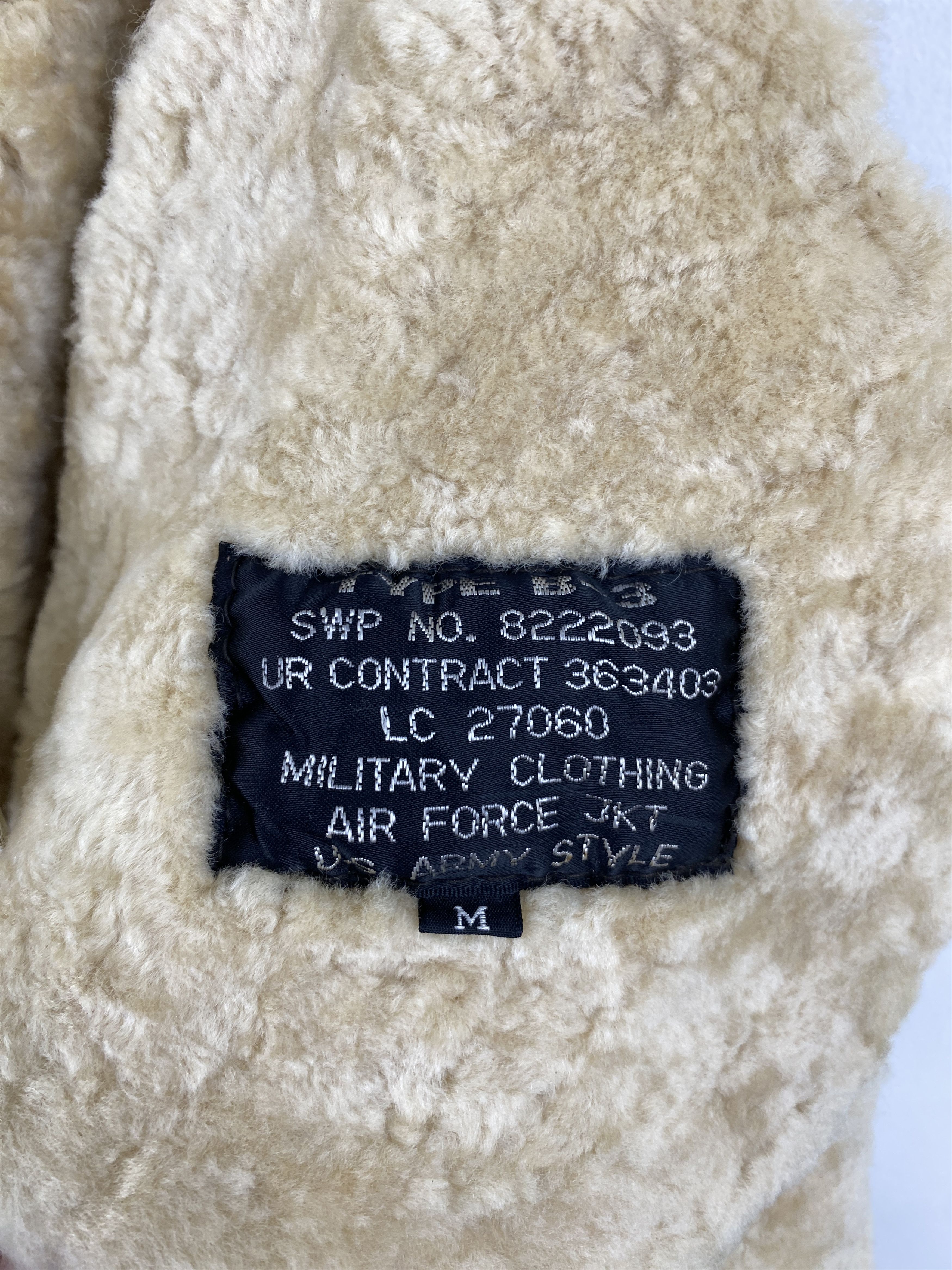 Japanese Brand Vintage Military Air Force B3 Leather Jacket JZ0005 Size US M / EU 48-50 / 2 - 6 Thumbnail