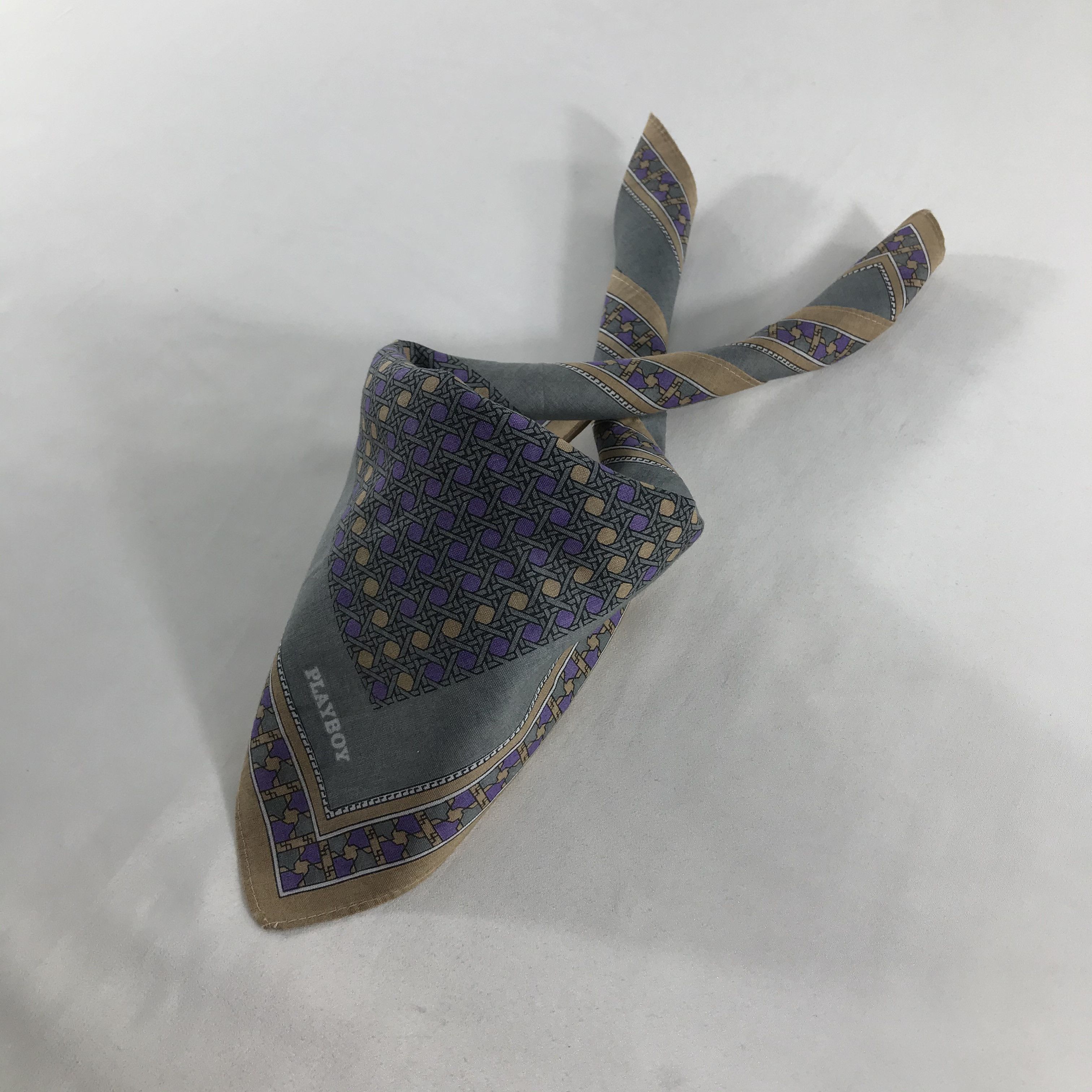 Playboy Playboy Handkerchief Neckerchief Bandana H85 Size ONE SIZE - 3 Thumbnail