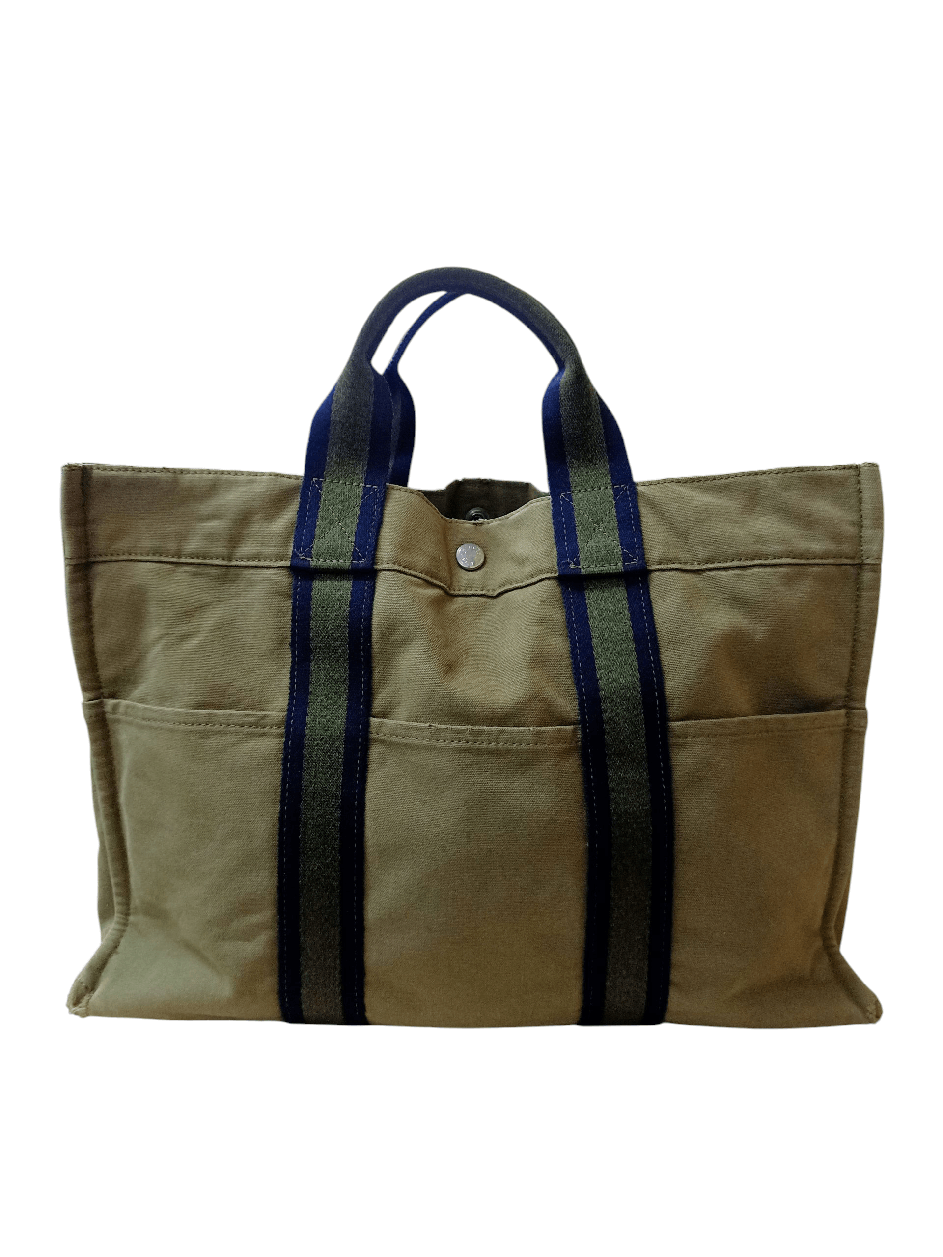 Hermes Hermes Military Green Fourre Tout Tote Bag Size ONE SIZE - 3 Thumbnail