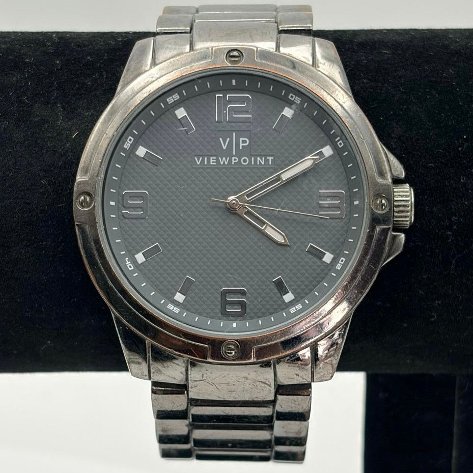 Other Silver & Gray Viewpoint Men’s Watch Size ONE SIZE - 2 Thumbnail