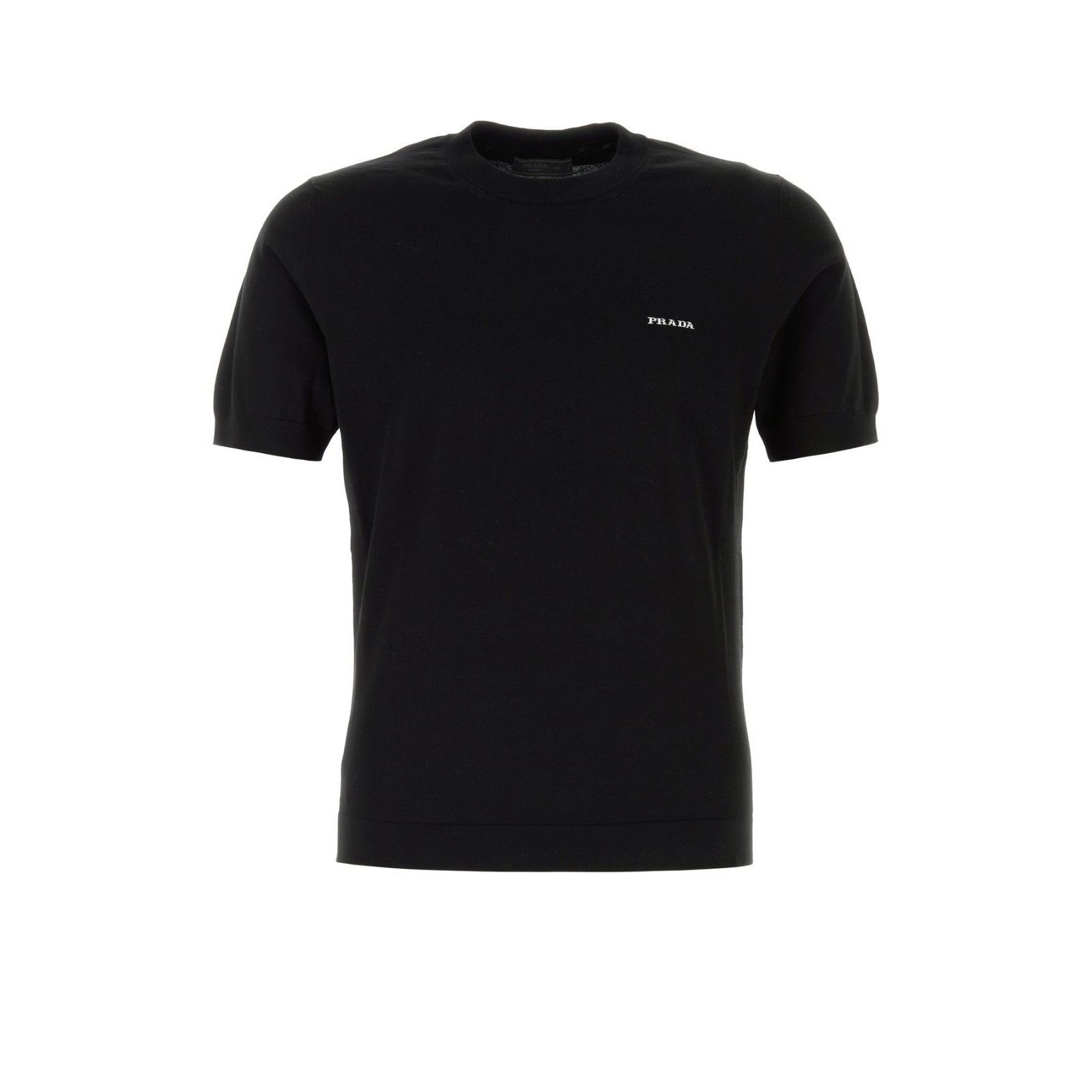 Prada PRADA Black Cotton Sweater New & Authentic (Men's size:M;) Size US M / EU 48-50 / 2 - 1 Thumbnail