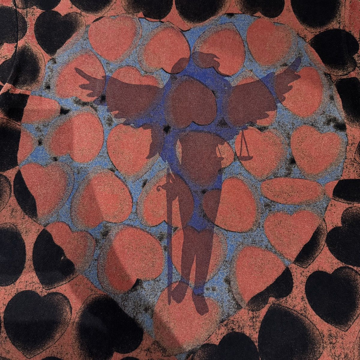 READYMADE × Saint Michael 22x29 Saint Mxxxxx Nazareth Nirvana Heart shaped box AOP tee Size US M / EU 48-50 / 2 - 5 Thumbnail
