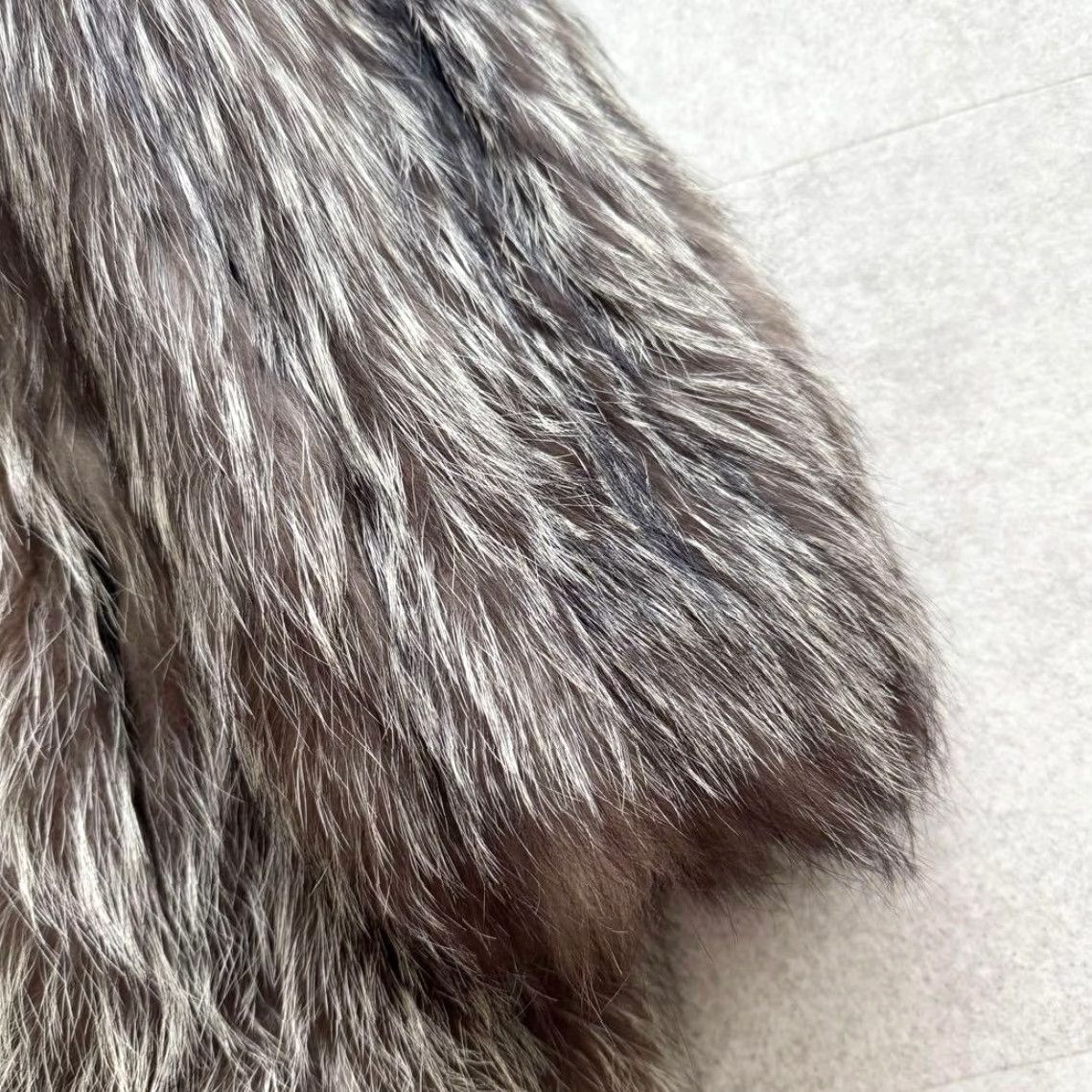 Vintage VINTAGE SAGA FOX ROYAL Gold Label Real Fur Coat Jacket Coat Womens L fur Brown 90s 11 US Womens Size L / US 10 / IT 46 - 5 Thumbnail