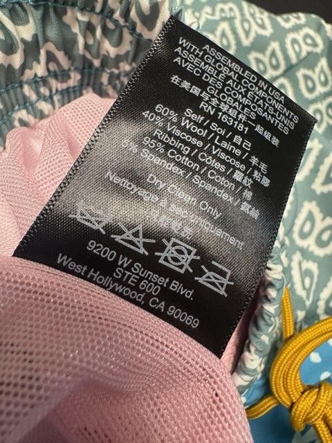 Rhude Rhude Multi Paisley Trunks Marine/Sage/Pink Size US 36 / EU 52 - 5 Thumbnail