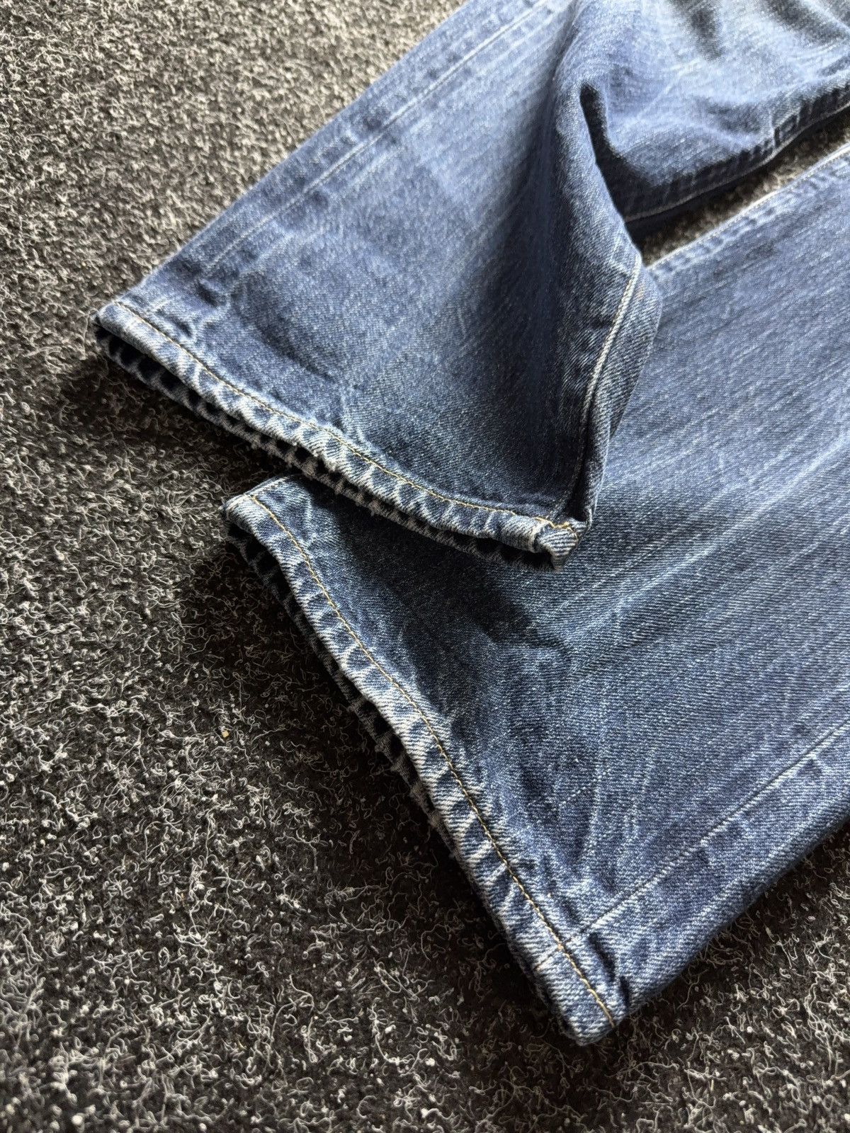Uniqlo Japanese 00s Y2K UNIQLO Selvedge Regular Fit Jeans Size US 32 / EU 48 - 4 Thumbnail