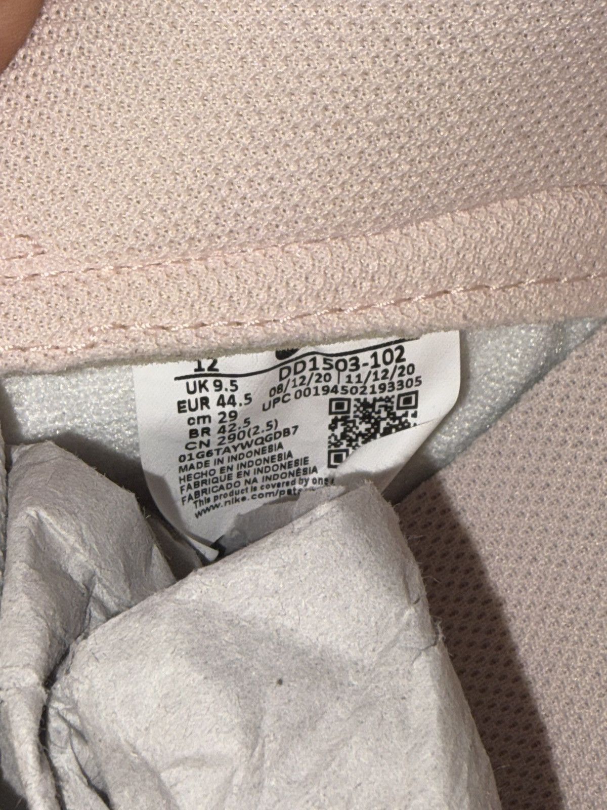 Nike Nike Dunk Orange Pearl Size US 10.5 / EU 43-44 - 5 Thumbnail