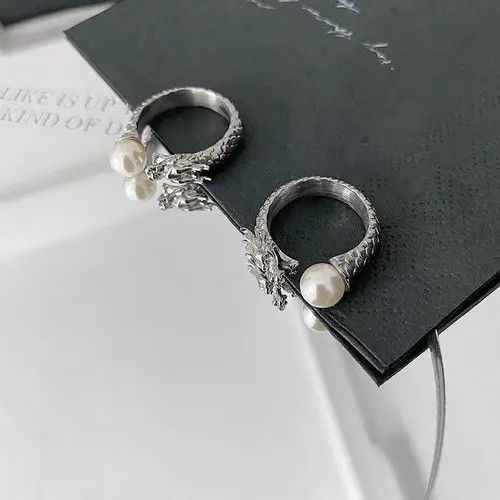Designer Retro punk rings Size ONE SIZE - 4 Thumbnail