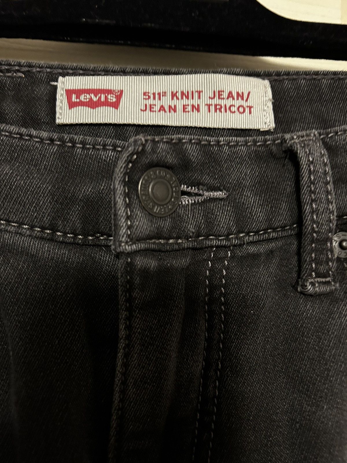 Levi's × Vintage LEVI’S black jeans Size 27" / US 4 / IT 40 - 3 Thumbnail