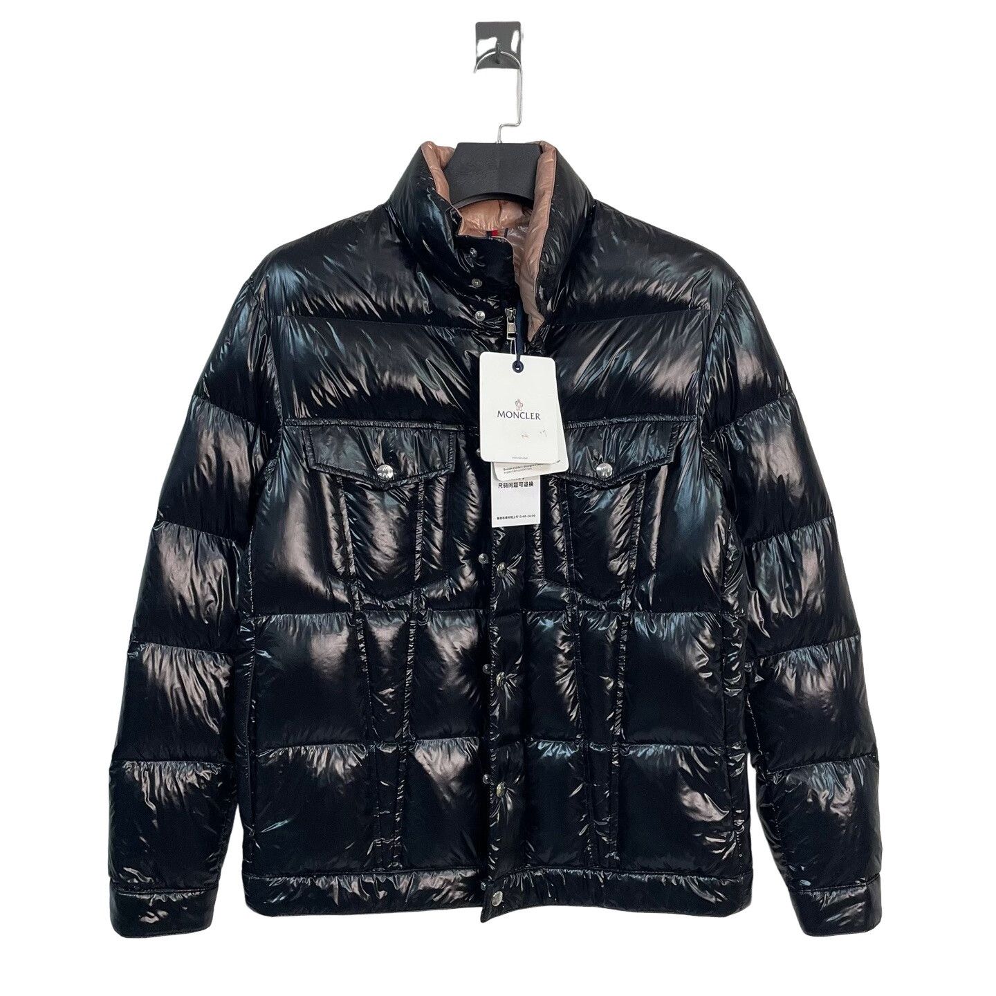 Moncler Moncler Shiny Down Jacket Size L Size US L / EU 52-54 / 3 - 1 Thumbnail
