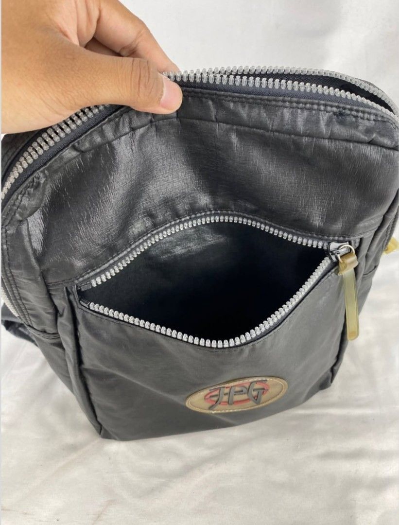 Jean Paul Gaultier Vintage Jean Paul Gaultier Leather Backpack Big Logo Size ONE SIZE - 5 Thumbnail