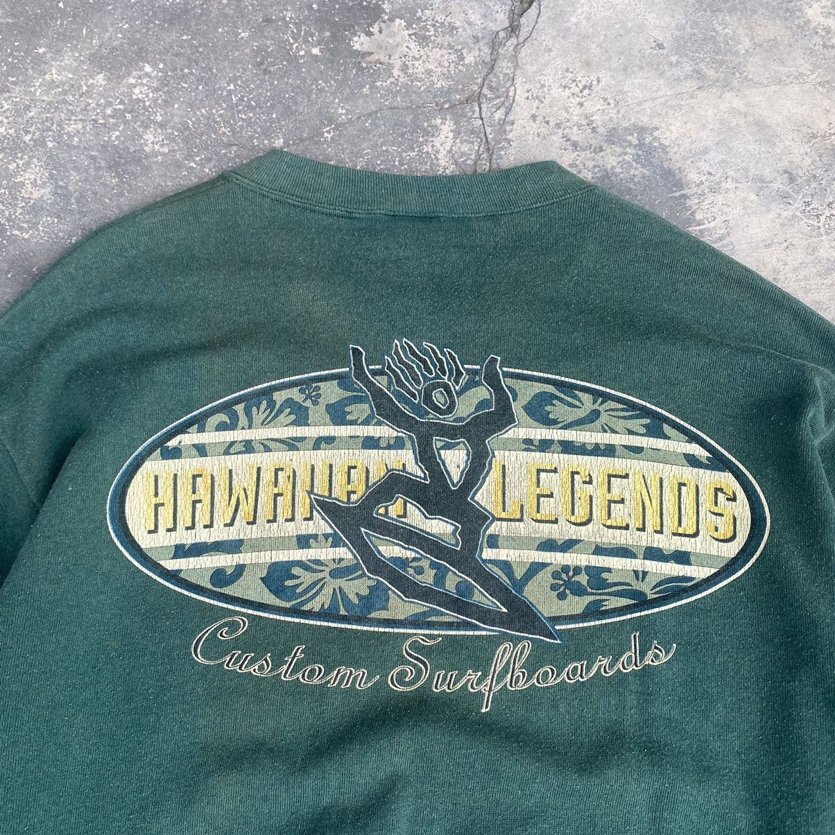 Vintage 90s Hawaiian Legends surf sweatshirt SC010 Size US L / EU 52-54 / 3 - 2 Thumbnail