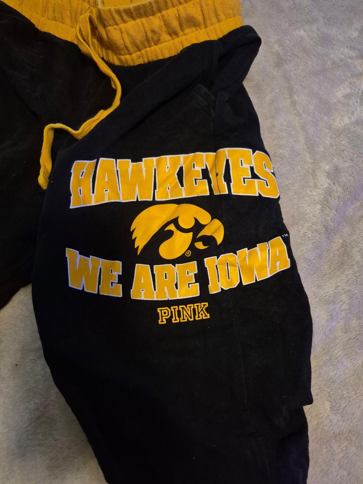 Pink XS PINK Iowa Hawkeyes sweater pants Size 26" / US 2 / IT 38 - 2 Thumbnail